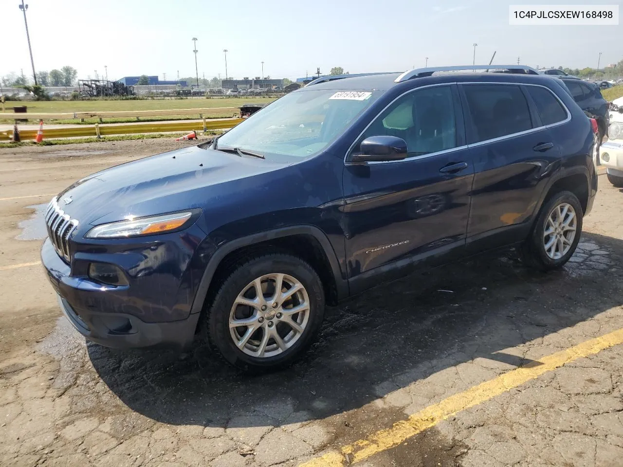 1C4PJLCSXEW168498 2014 Jeep Cherokee Latitude