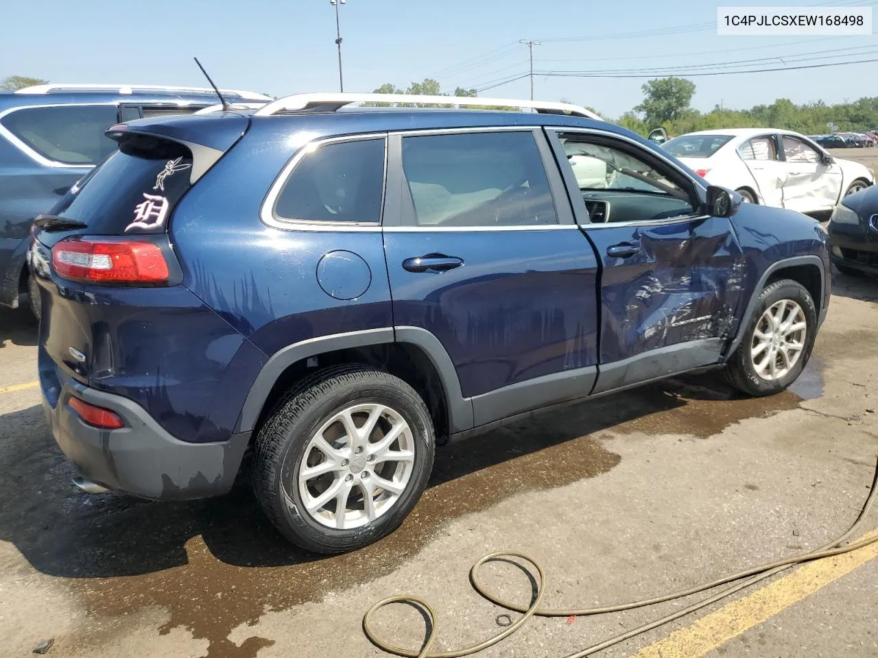 1C4PJLCSXEW168498 2014 Jeep Cherokee Latitude