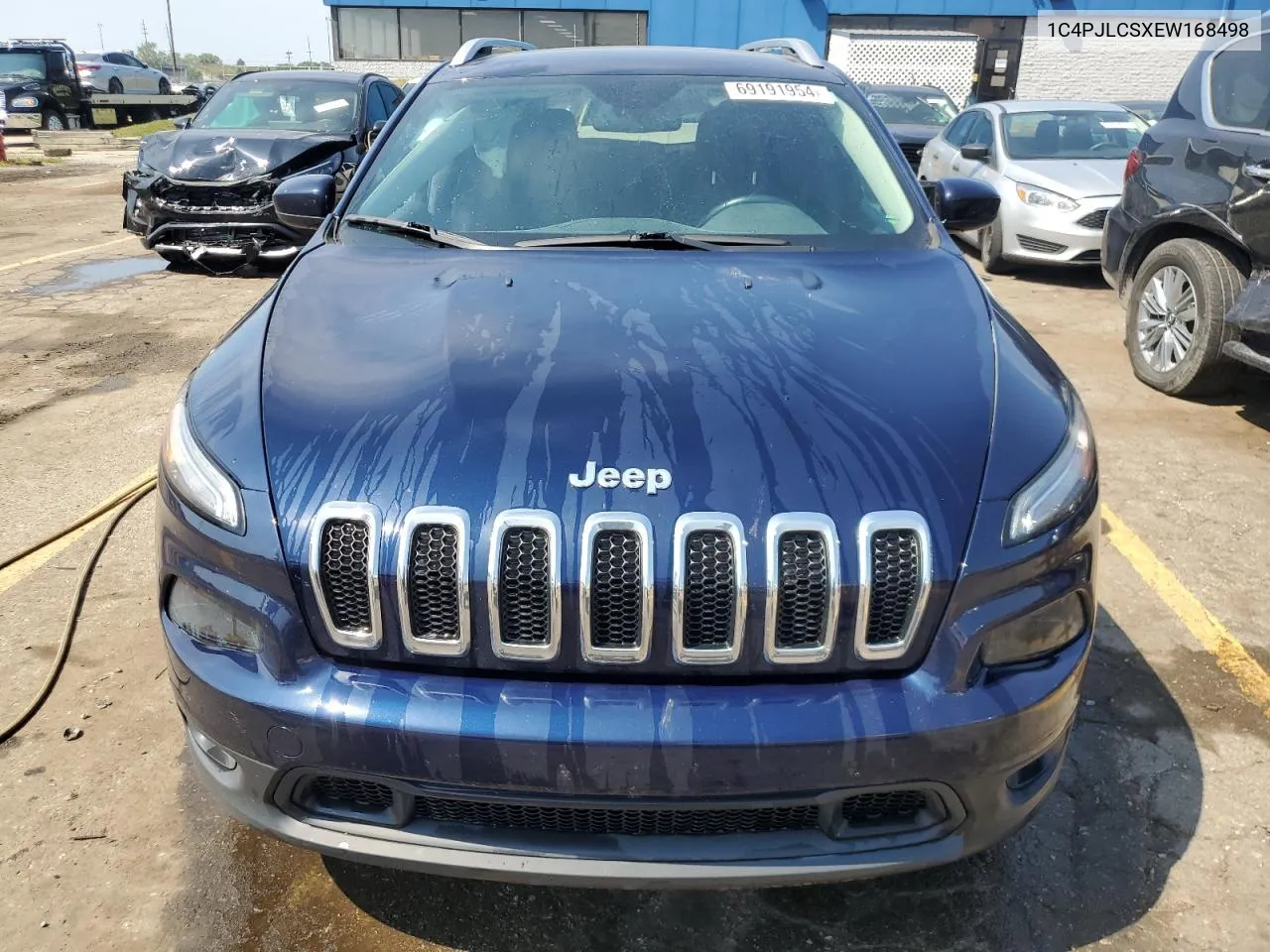 2014 Jeep Cherokee Latitude VIN: 1C4PJLCSXEW168498 Lot: 69191954