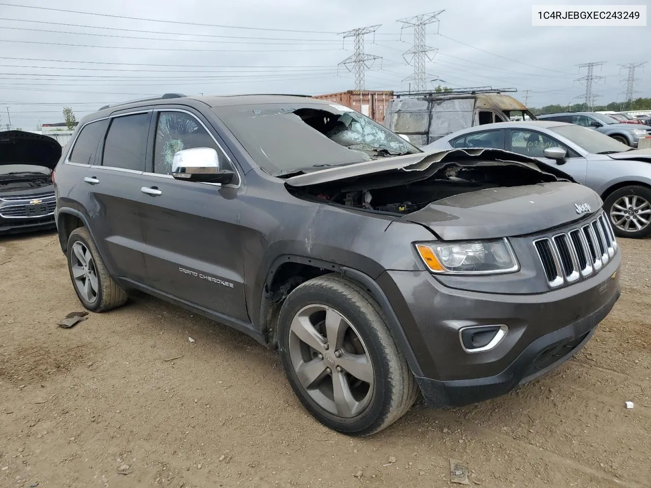 2014 Jeep Grand Cherokee Limited VIN: 1C4RJEBGXEC243249 Lot: 69276704