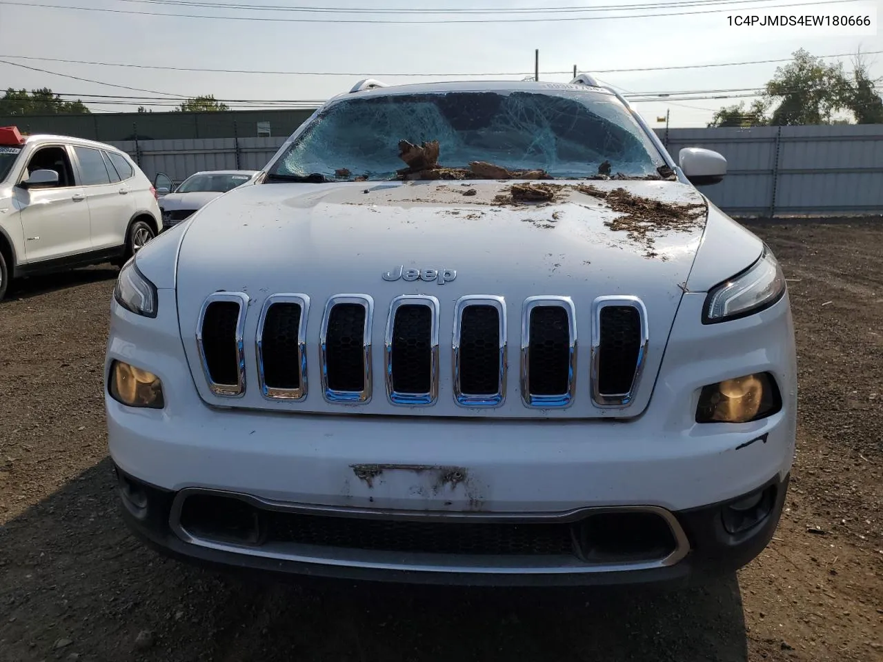 2014 Jeep Cherokee Limited VIN: 1C4PJMDS4EW180666 Lot: 69307764