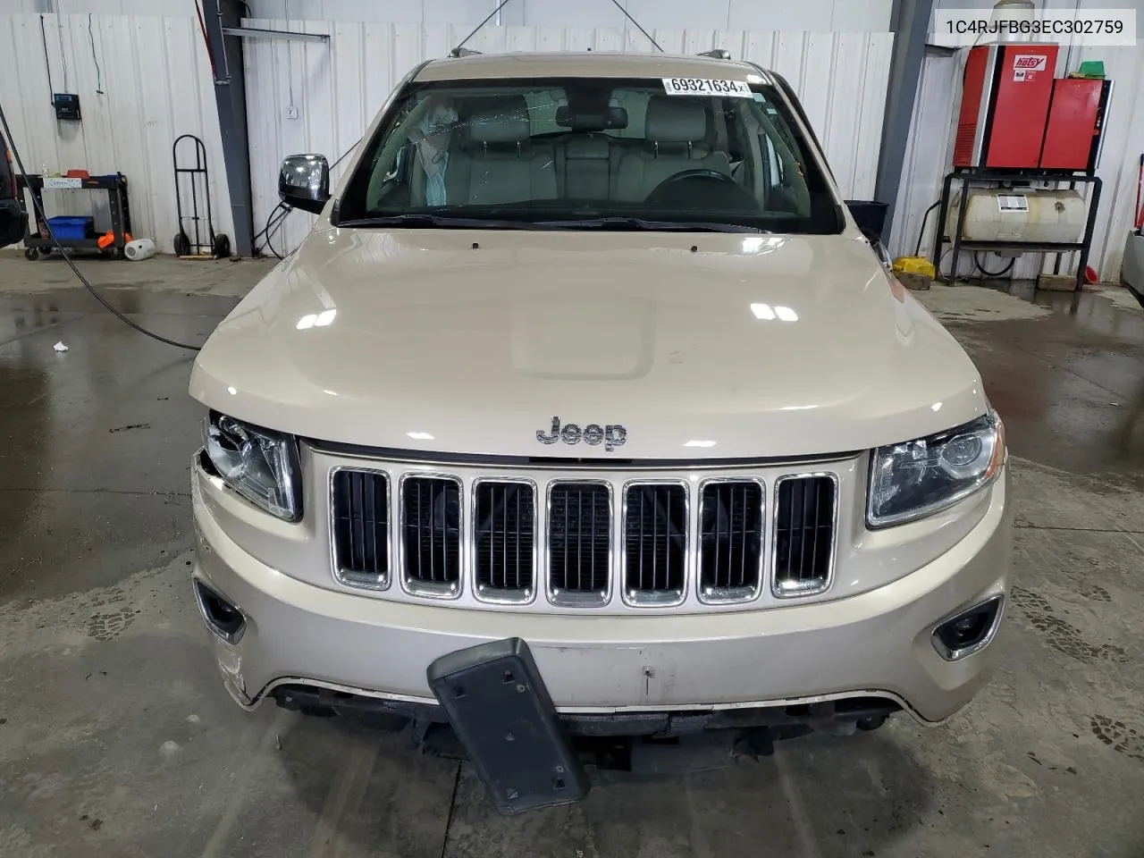 2014 Jeep Grand Cherokee Limited VIN: 1C4RJFBG3EC302759 Lot: 69321634