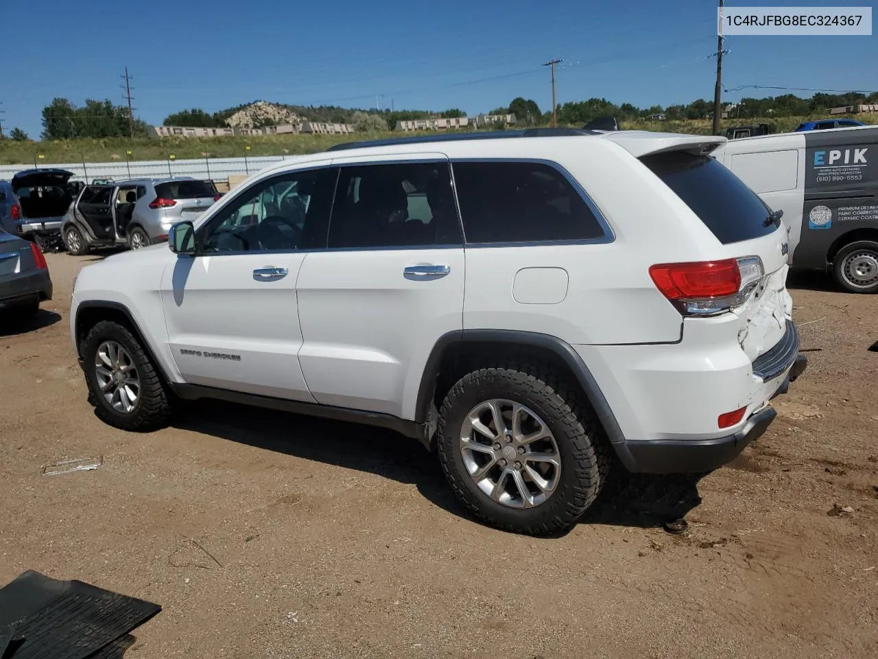 1C4RJFBG8EC324367 2014 Jeep Grand Cherokee Limited