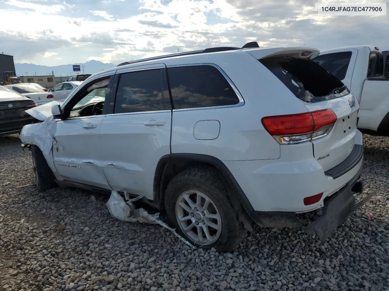 2014 Jeep Grand Cherokee Laredo VIN: 1C4RJFAG7EC477906 Lot: 69380674