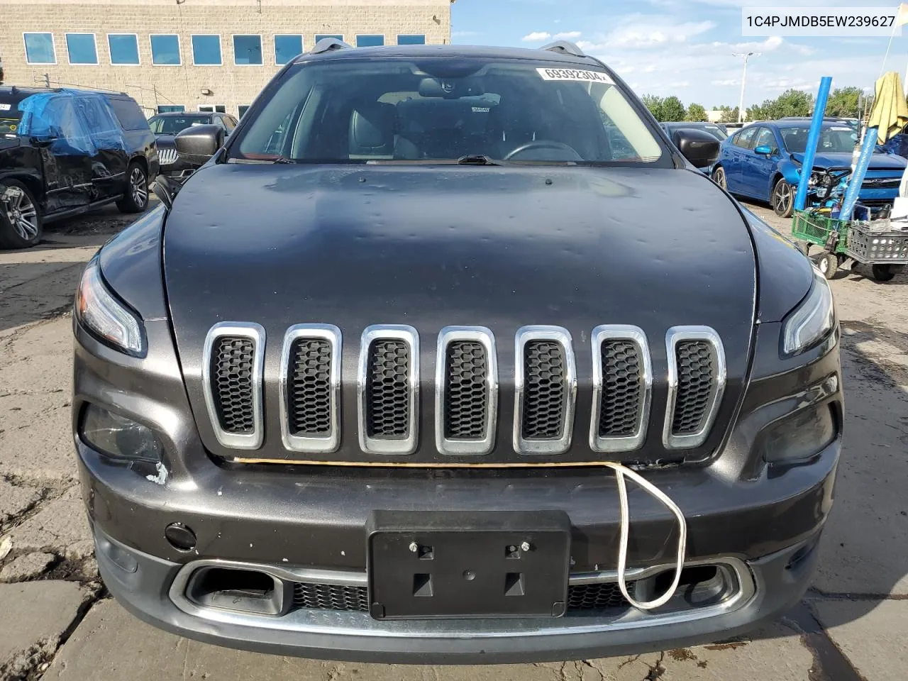 2014 Jeep Cherokee Limited VIN: 1C4PJMDB5EW239627 Lot: 69392304