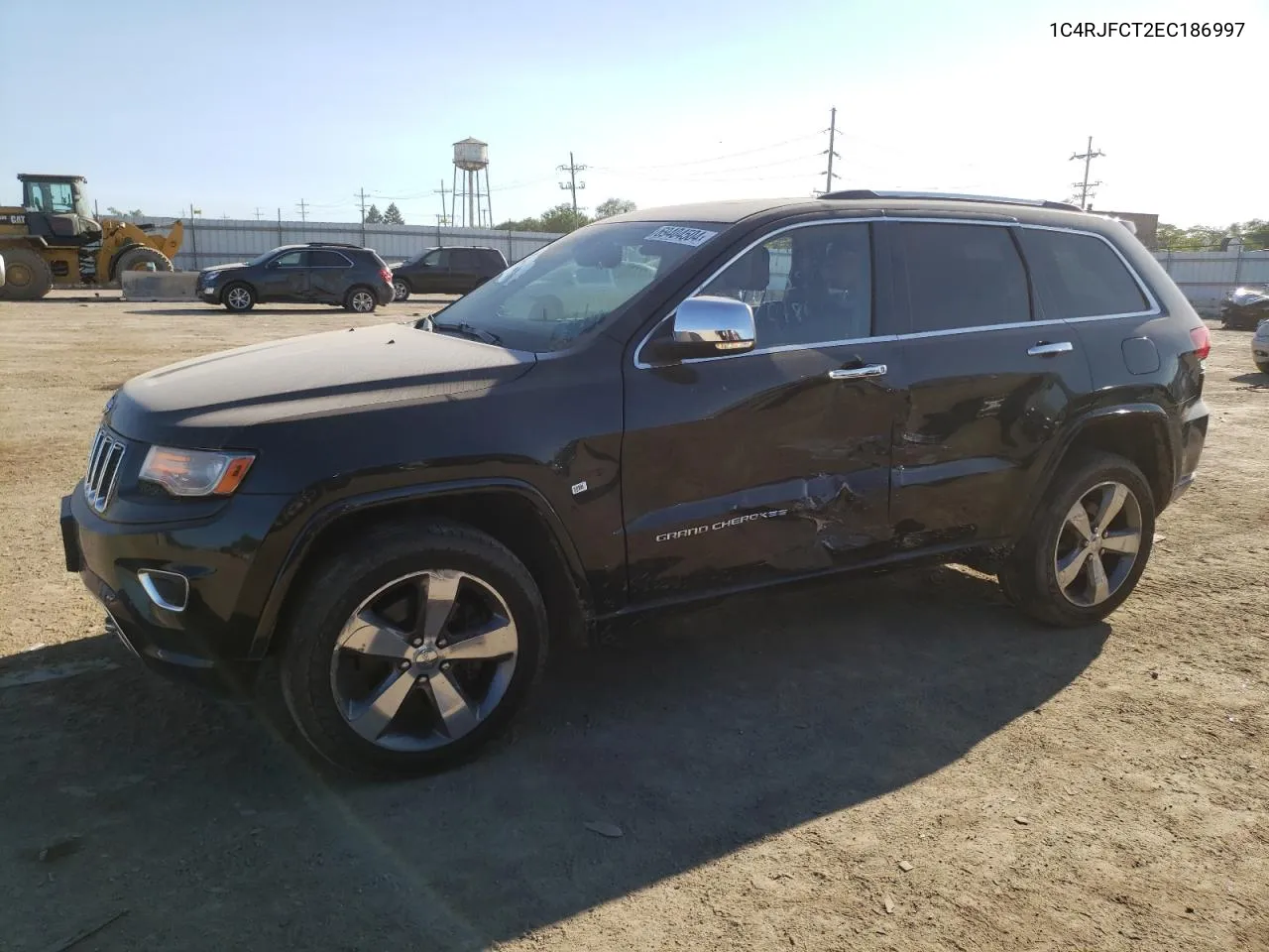 1C4RJFCT2EC186997 2014 Jeep Grand Cherokee Overland