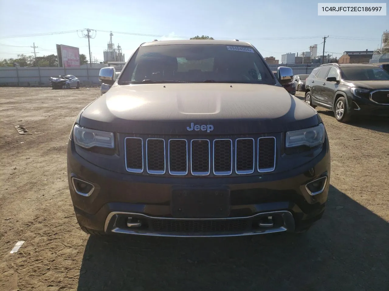 1C4RJFCT2EC186997 2014 Jeep Grand Cherokee Overland