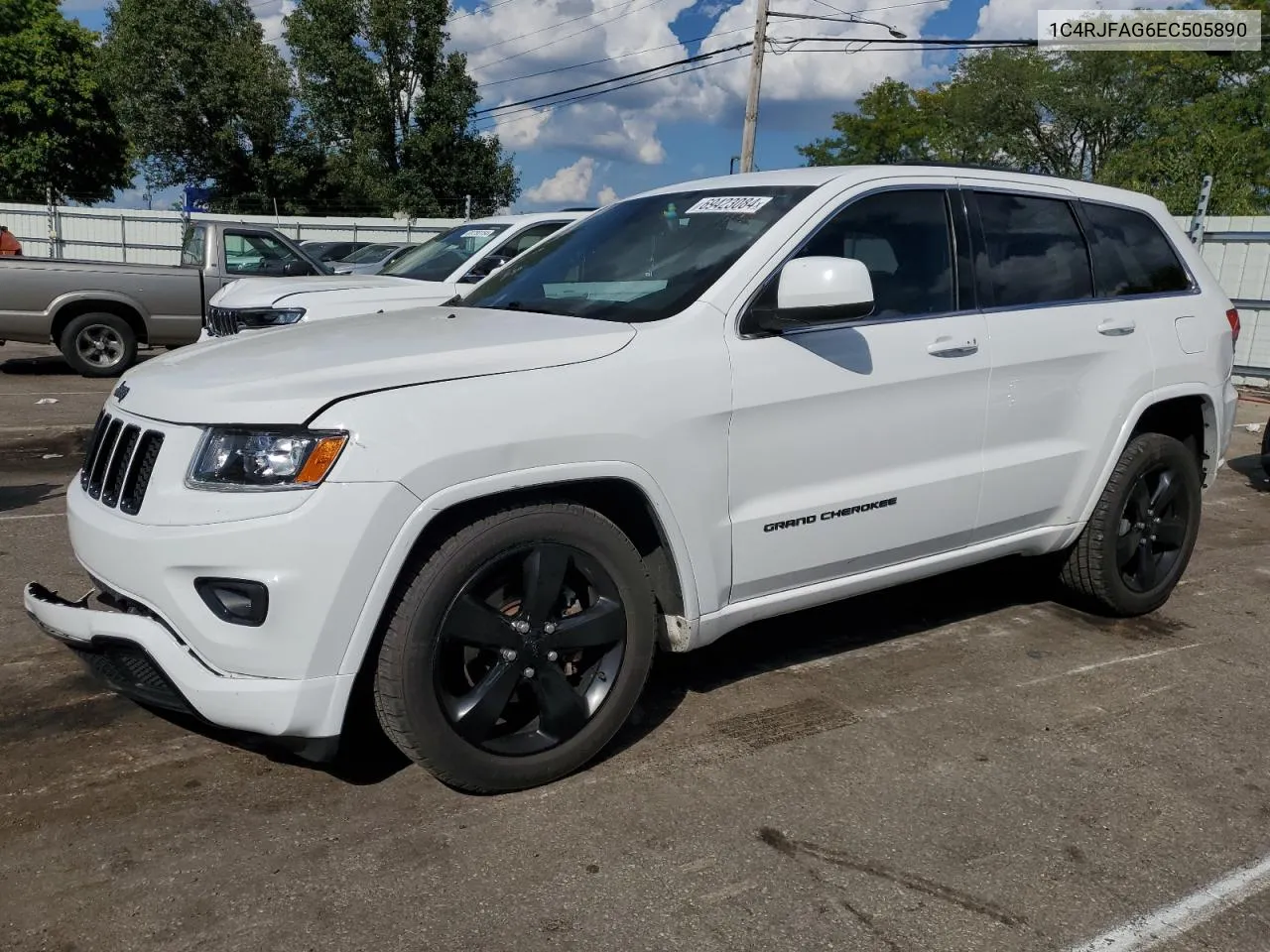 2014 Jeep Grand Cherokee Laredo VIN: 1C4RJFAG6EC505890 Lot: 69423084