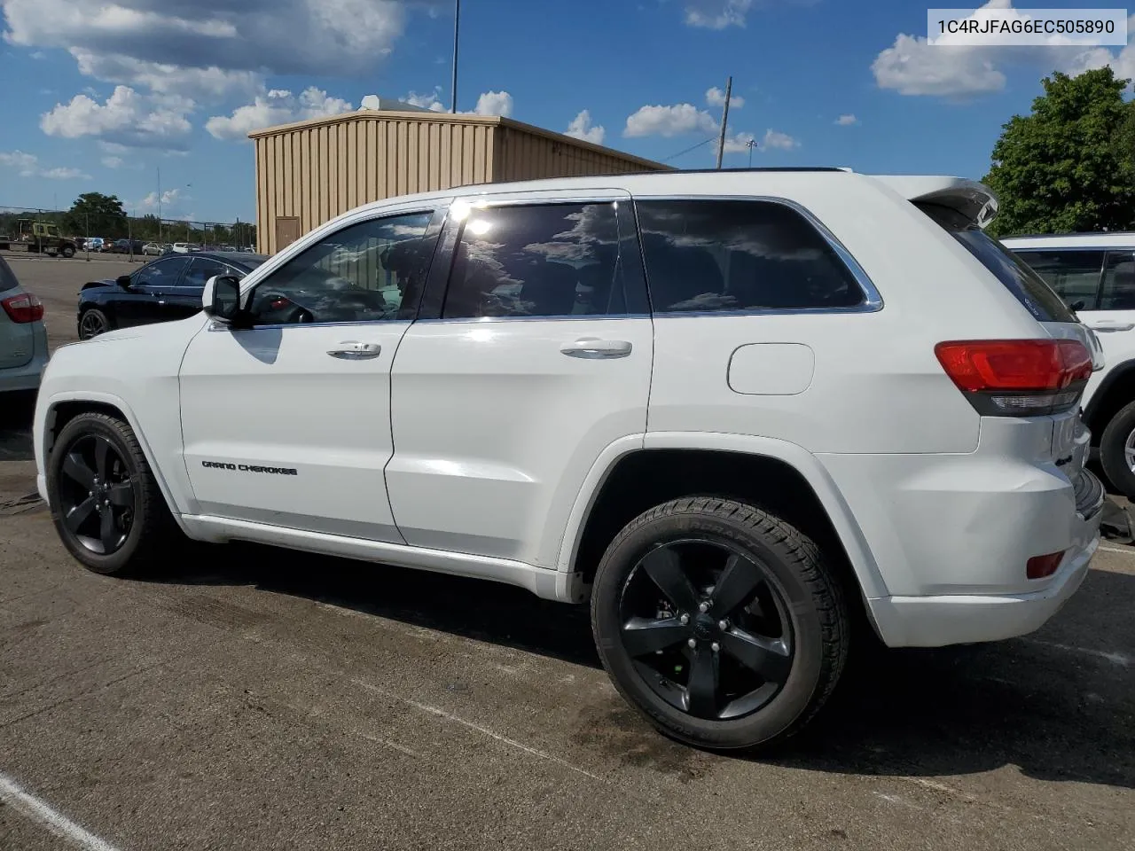 1C4RJFAG6EC505890 2014 Jeep Grand Cherokee Laredo