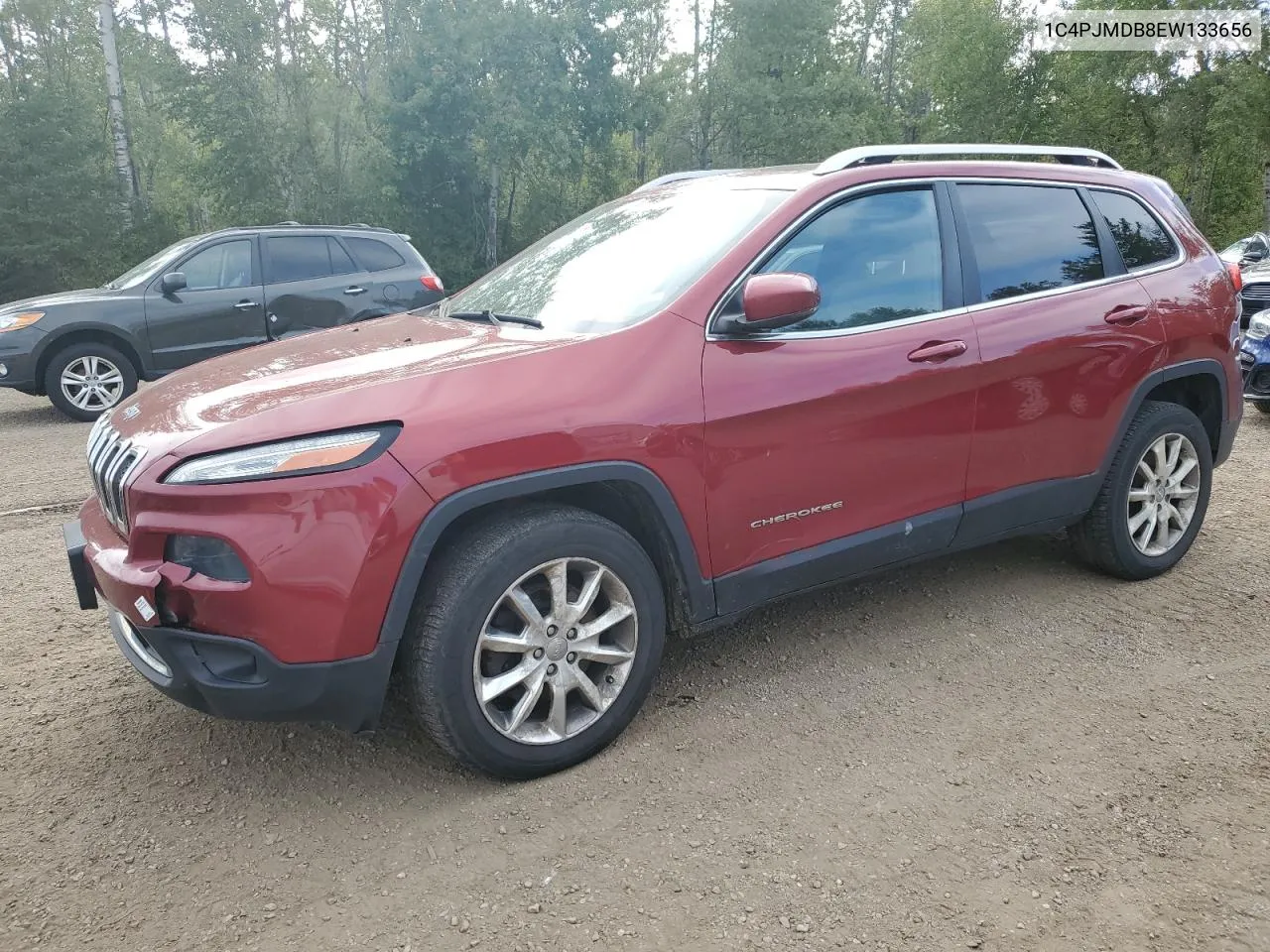 2014 Jeep Cherokee Limited VIN: 1C4PJMDB8EW133656 Lot: 69447514