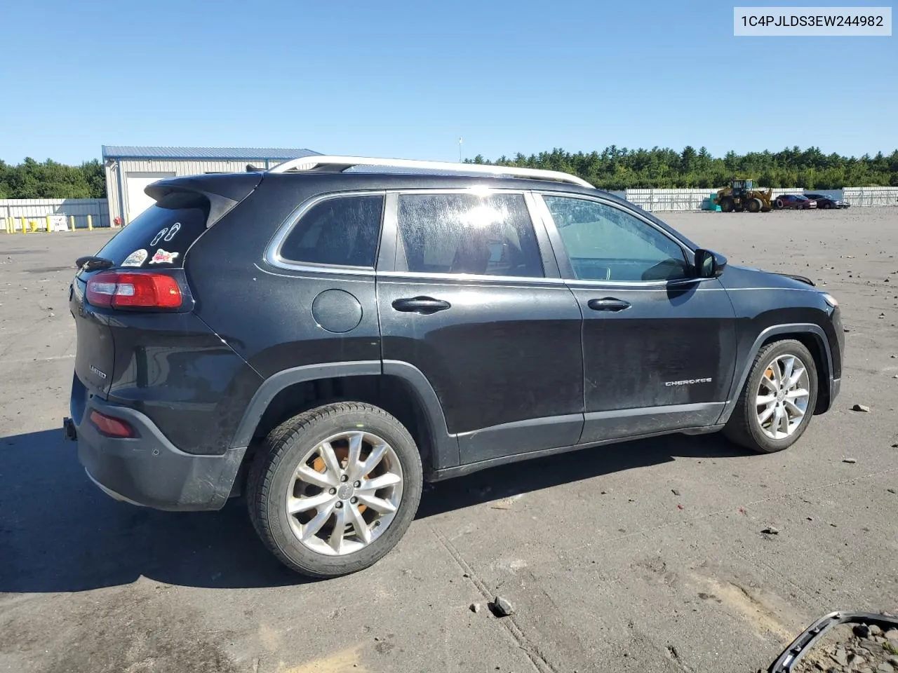 2014 Jeep Cherokee Limited VIN: 1C4PJLDS3EW244982 Lot: 69464324