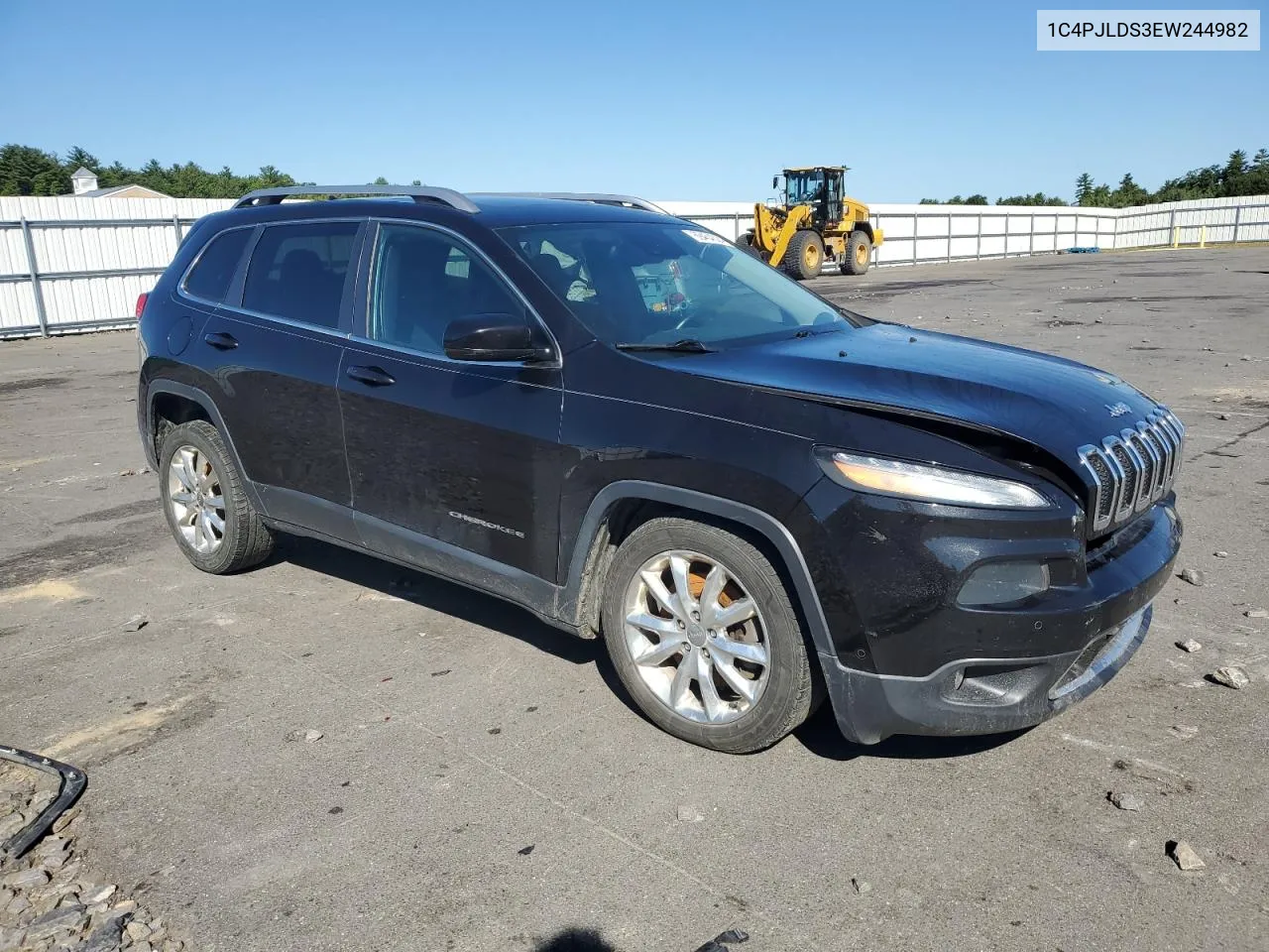 2014 Jeep Cherokee Limited VIN: 1C4PJLDS3EW244982 Lot: 69464324