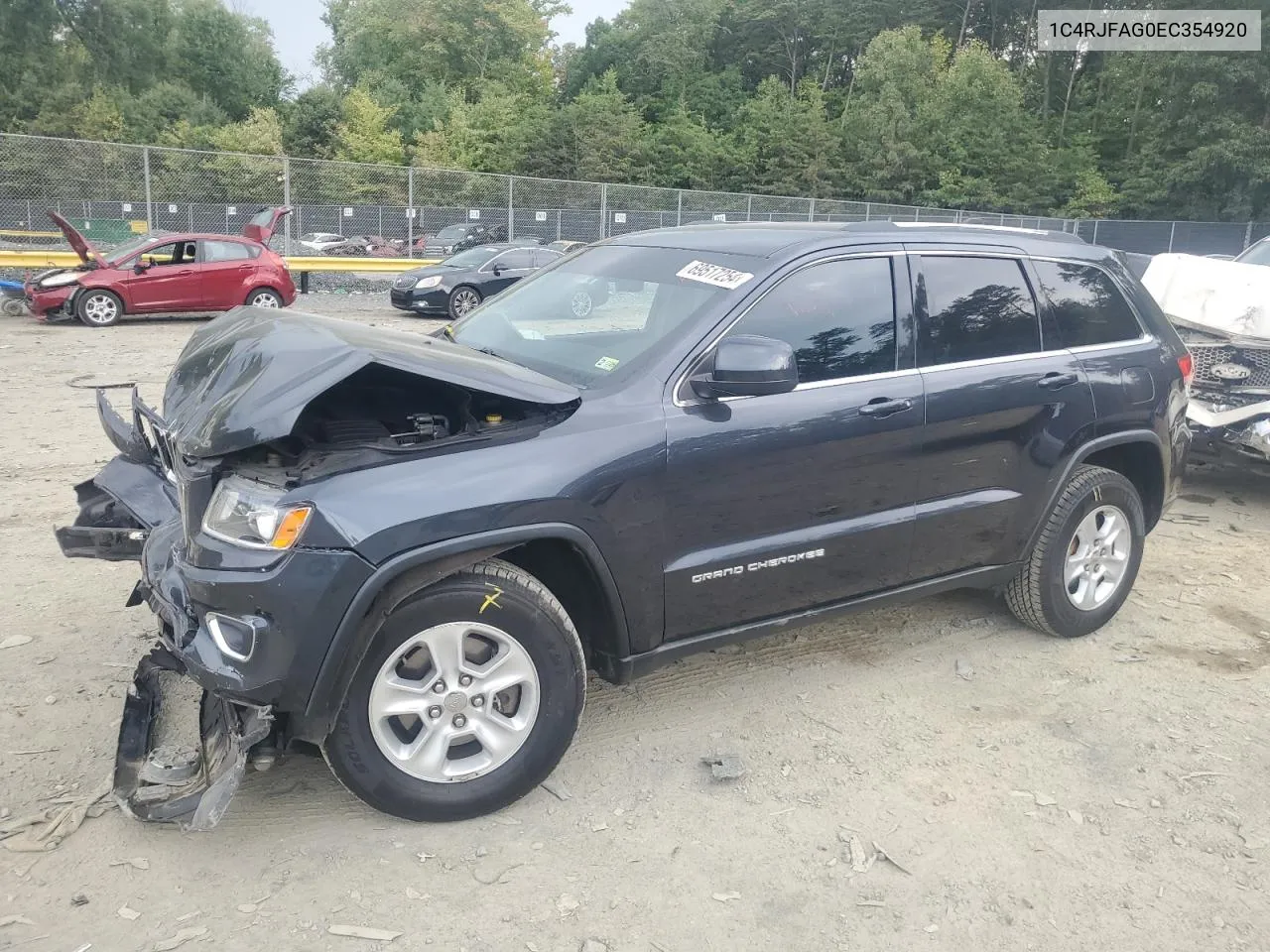 2014 Jeep Grand Cherokee Laredo VIN: 1C4RJFAG0EC354920 Lot: 69517254