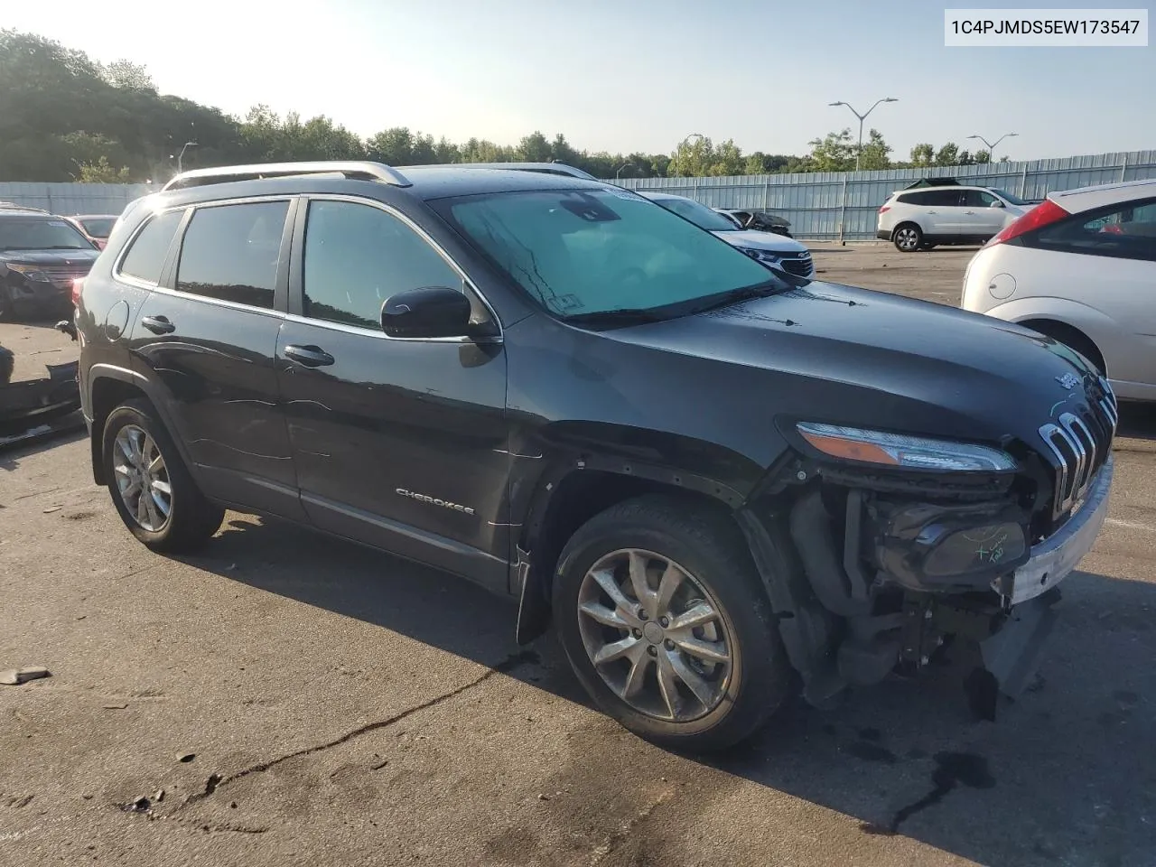 2014 Jeep Cherokee Limited VIN: 1C4PJMDS5EW173547 Lot: 69607804