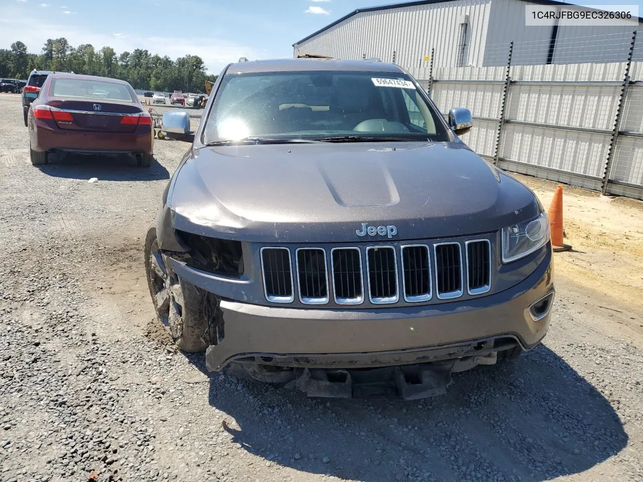 2014 Jeep Grand Cherokee Limited VIN: 1C4RJFBG9EC326306 Lot: 69647434