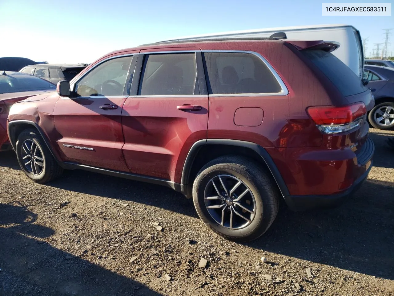 1C4RJFAGXEC583511 2014 Jeep Grand Cherokee Laredo