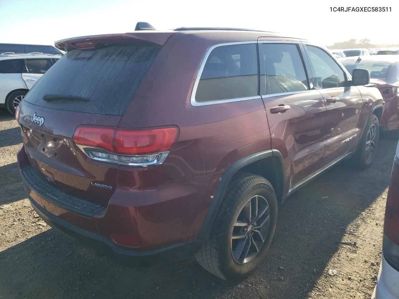 1C4RJFAGXEC583511 2014 Jeep Grand Cherokee Laredo