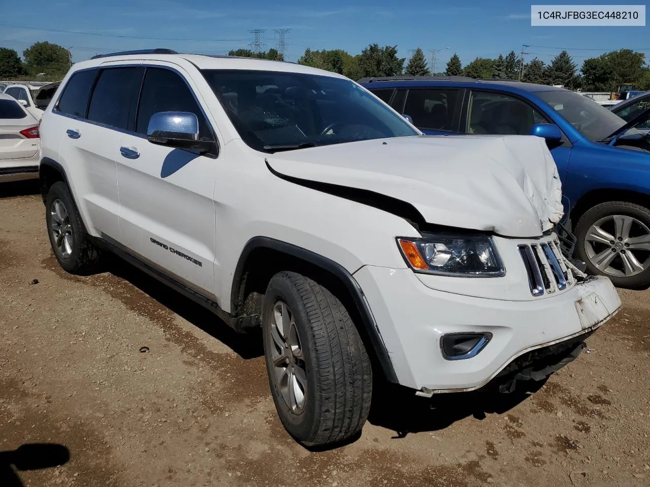 1C4RJFBG3EC448210 2014 Jeep Grand Cherokee Limited