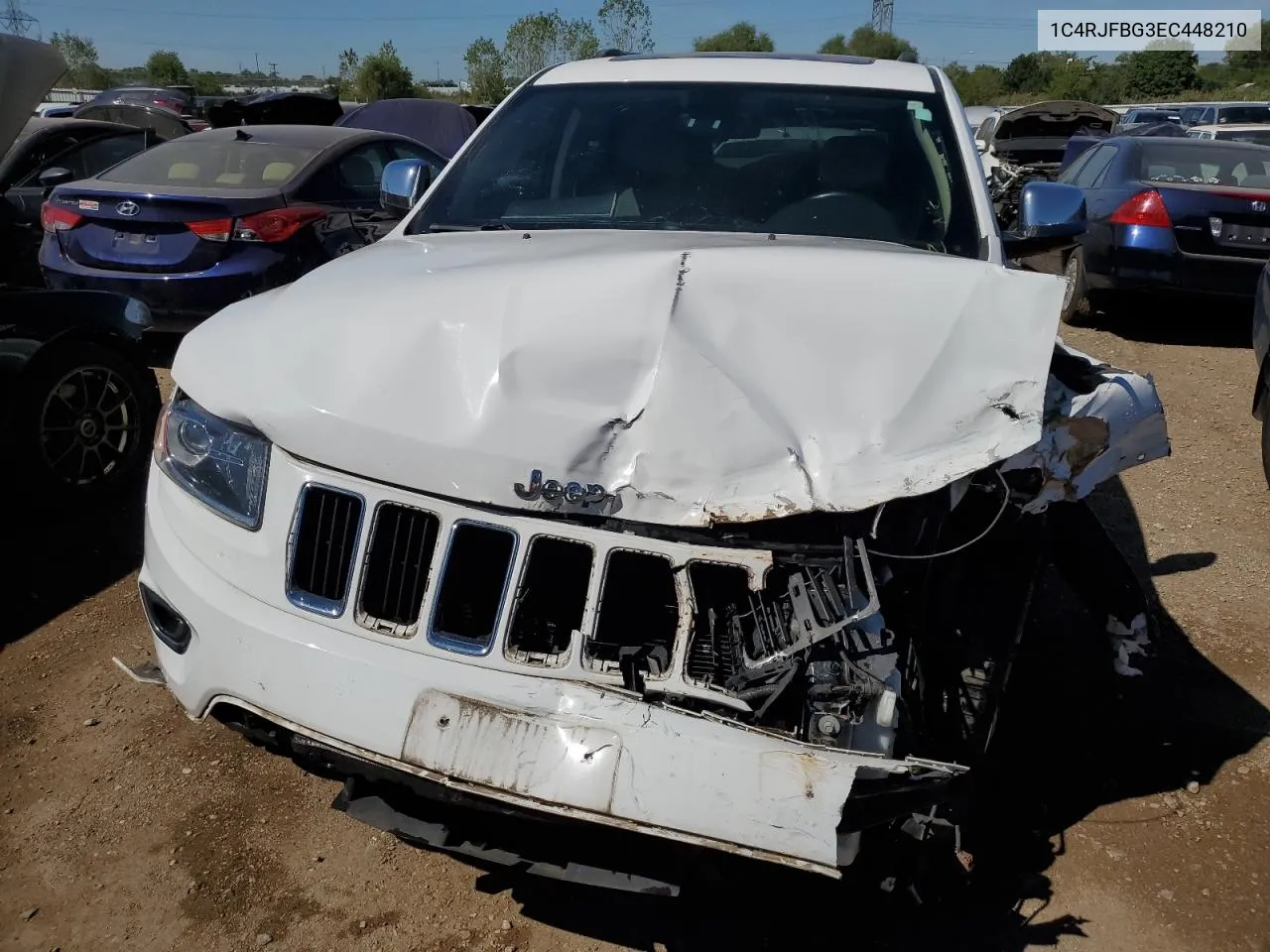 2014 Jeep Grand Cherokee Limited VIN: 1C4RJFBG3EC448210 Lot: 69669254