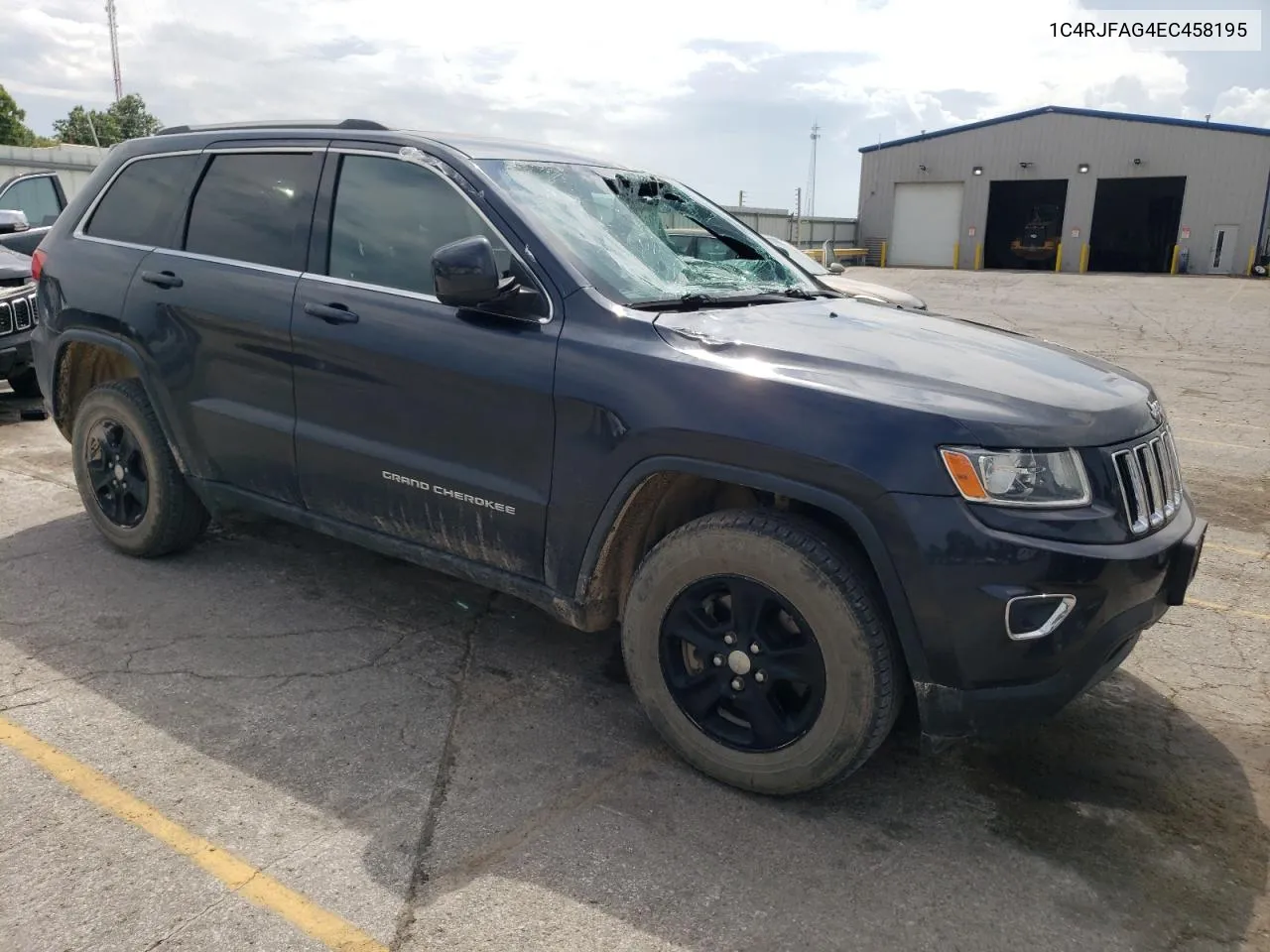 2014 Jeep Grand Cherokee Laredo VIN: 1C4RJFAG4EC458195 Lot: 69701434