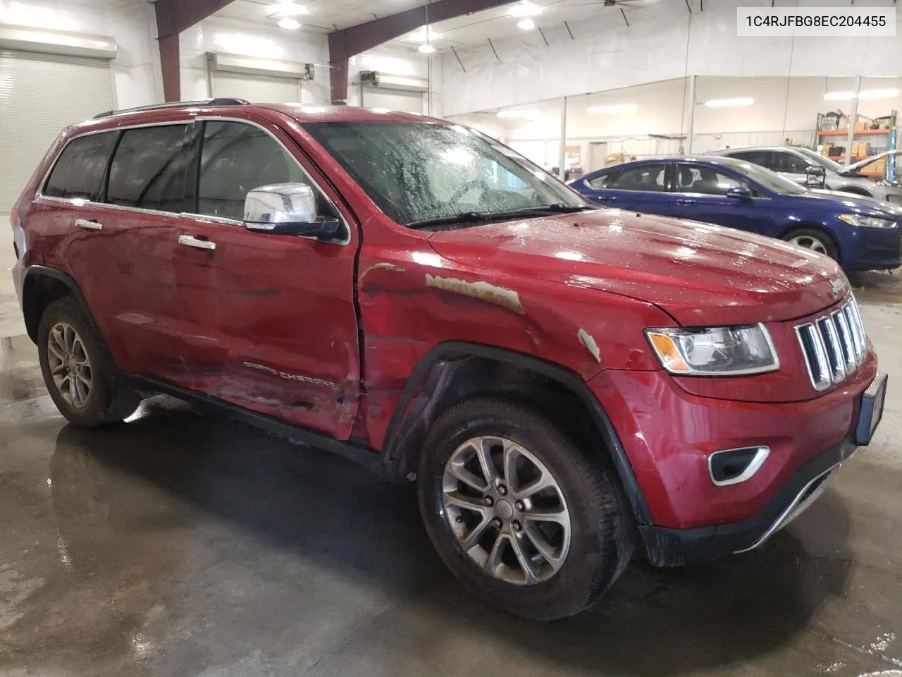 1C4RJFBG8EC204455 2014 Jeep Grand Cherokee Limited