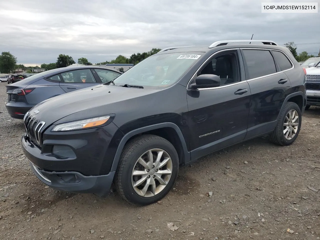 2014 Jeep Cherokee Limited VIN: 1C4PJMDS1EW152114 Lot: 69706104