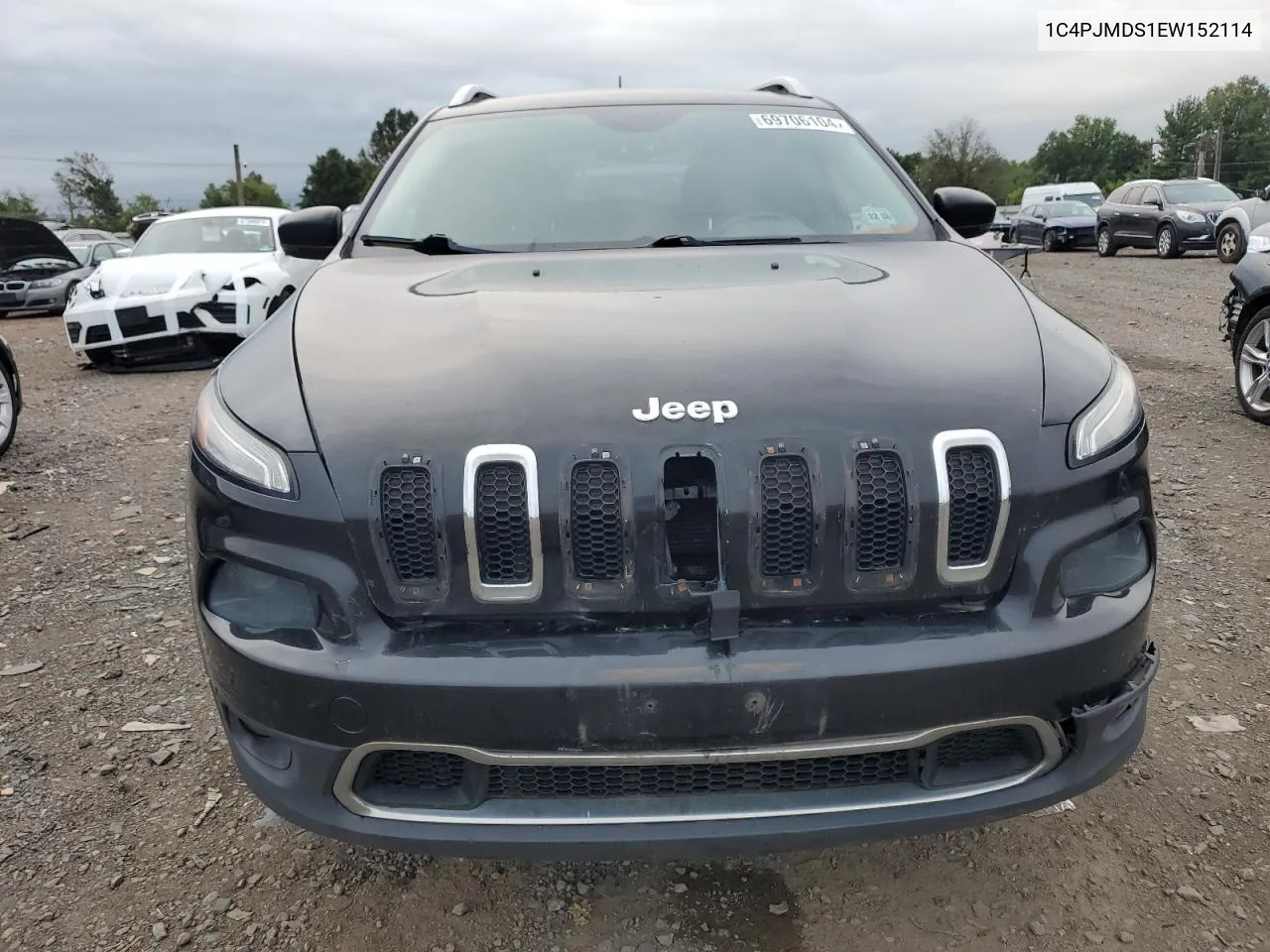 1C4PJMDS1EW152114 2014 Jeep Cherokee Limited