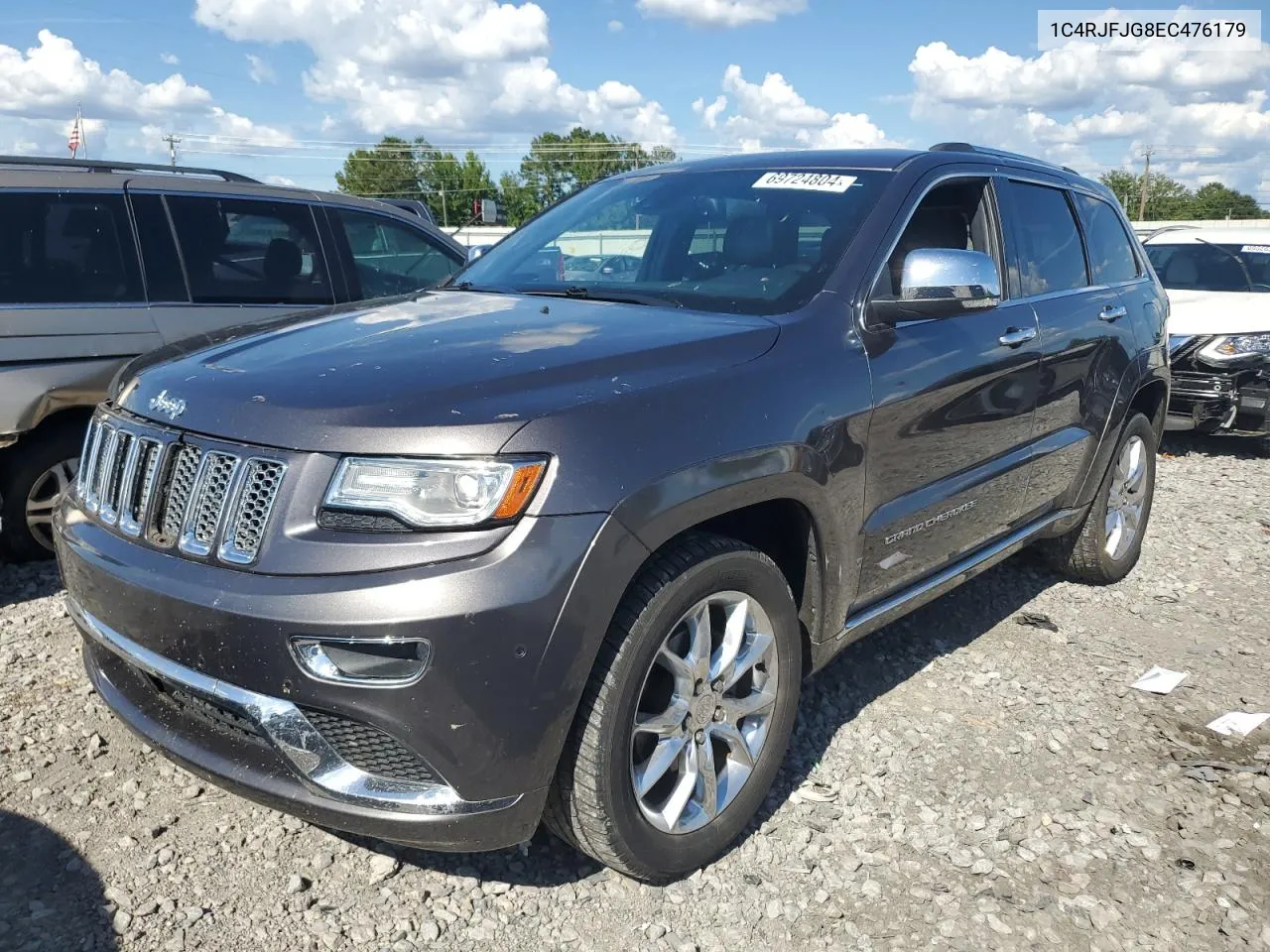 2014 Jeep Grand Cherokee Summit VIN: 1C4RJFJG8EC476179 Lot: 69724804