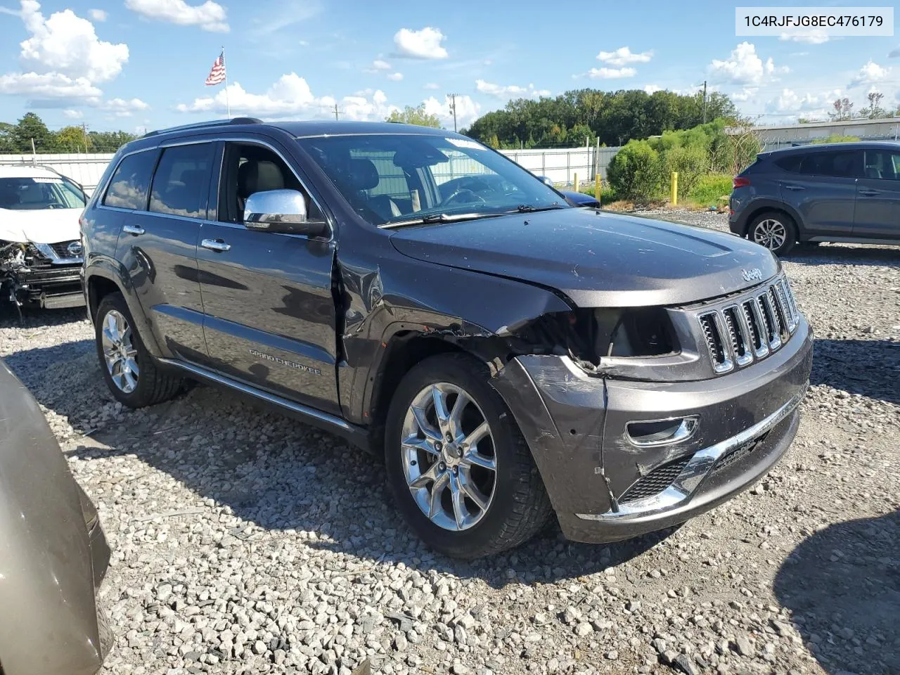 2014 Jeep Grand Cherokee Summit VIN: 1C4RJFJG8EC476179 Lot: 69724804