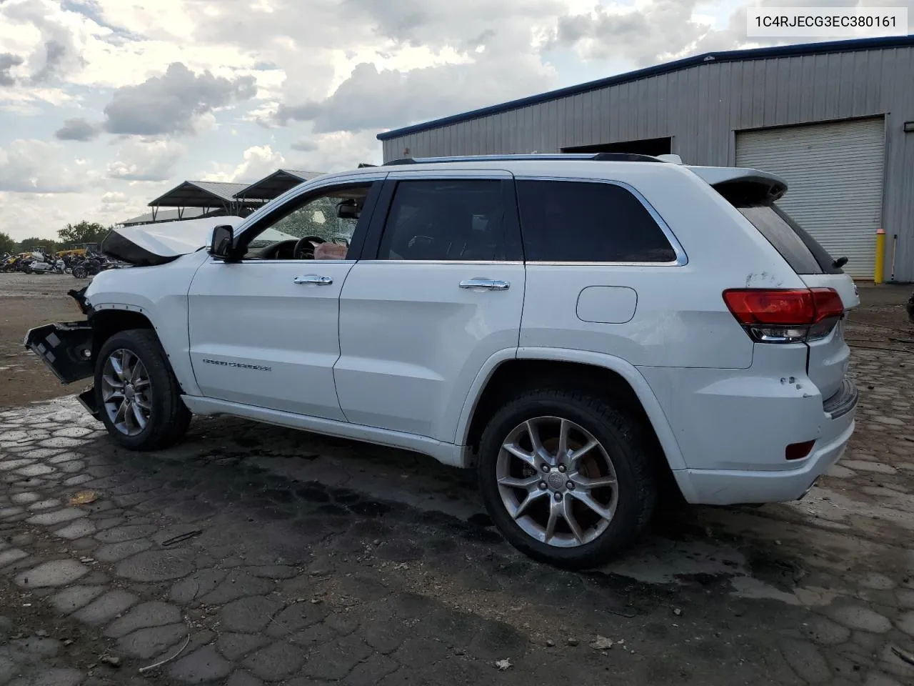 1C4RJECG3EC380161 2014 Jeep Grand Cherokee Overland