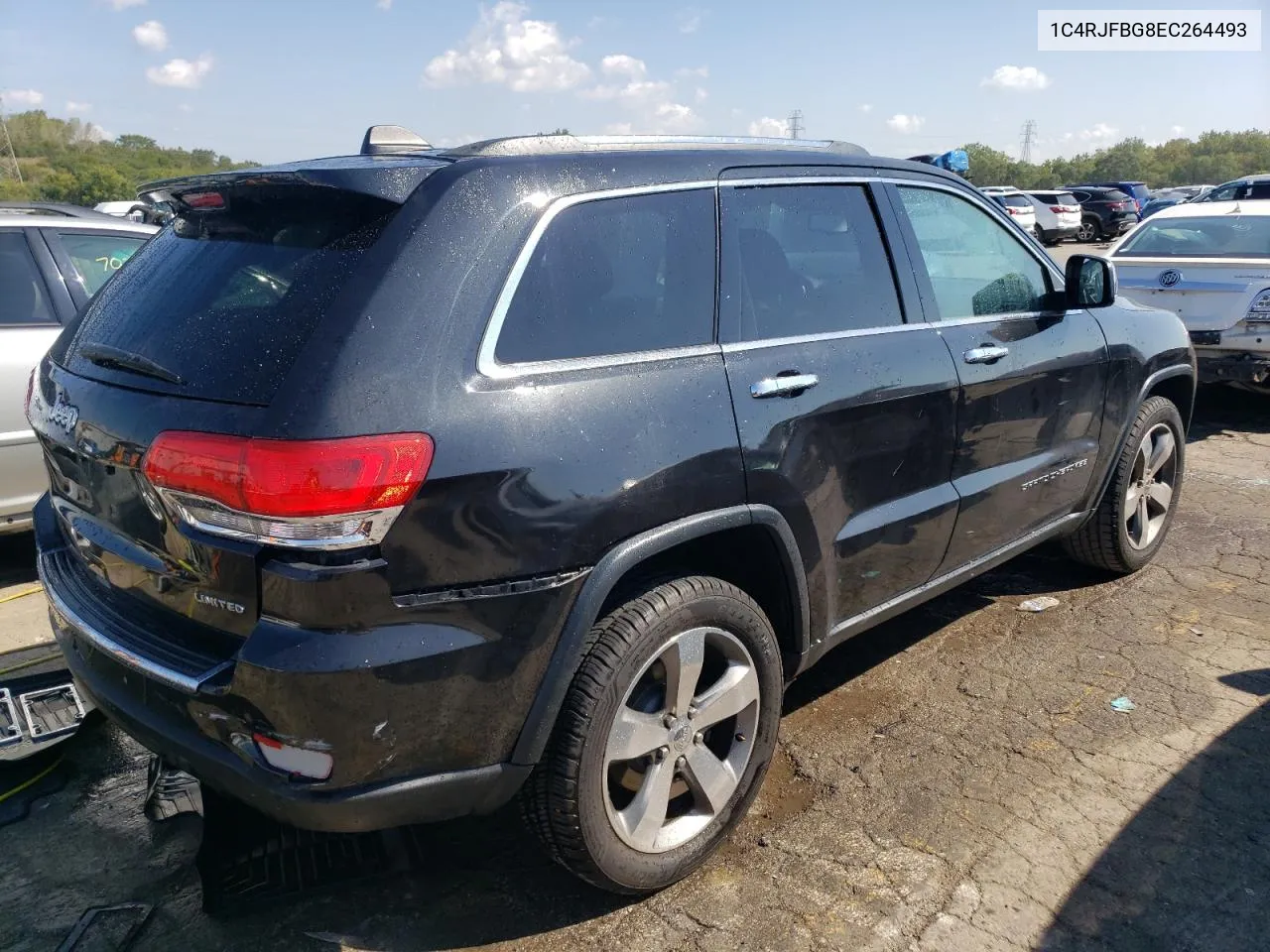 1C4RJFBG8EC264493 2014 Jeep Grand Cherokee Limited