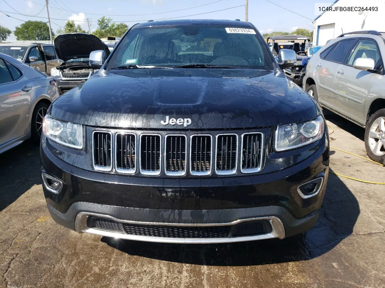 2014 Jeep Grand Cherokee Limited VIN: 1C4RJFBG8EC264493 Lot: 69823934