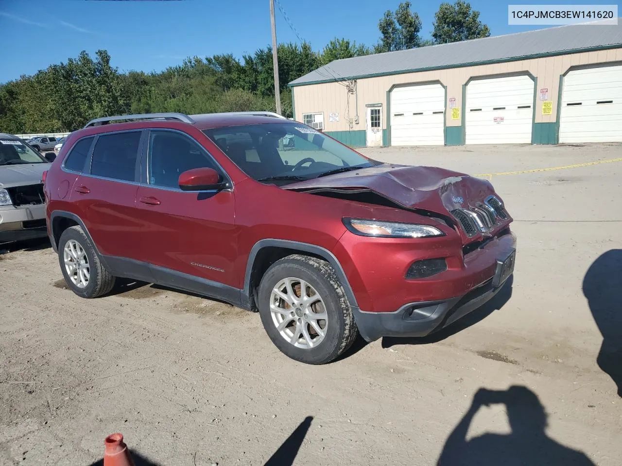 2014 Jeep Cherokee Latitude VIN: 1C4PJMCB3EW141620 Lot: 69875534