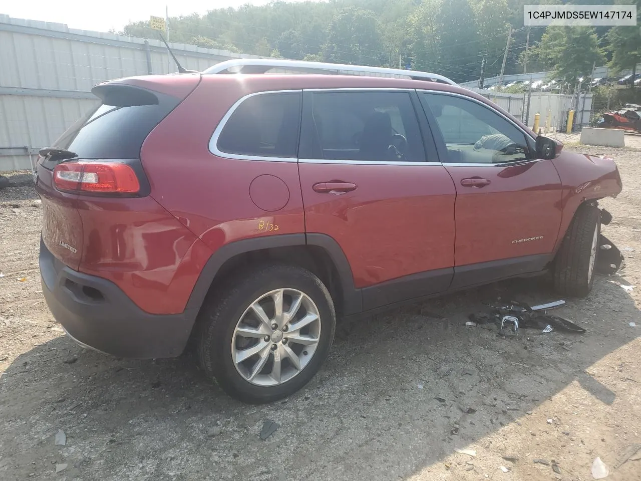 1C4PJMDS5EW147174 2014 Jeep Cherokee Limited