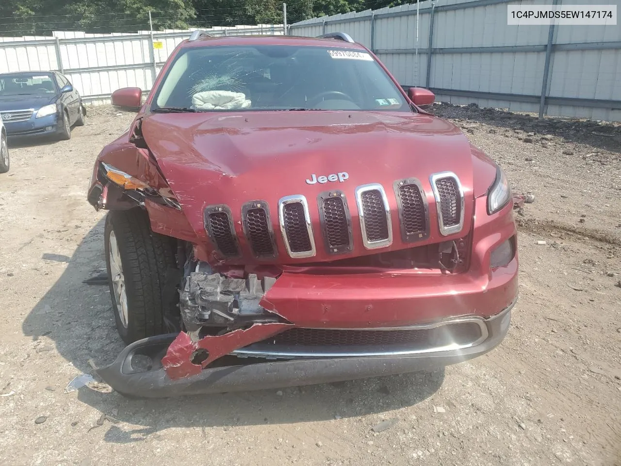 1C4PJMDS5EW147174 2014 Jeep Cherokee Limited