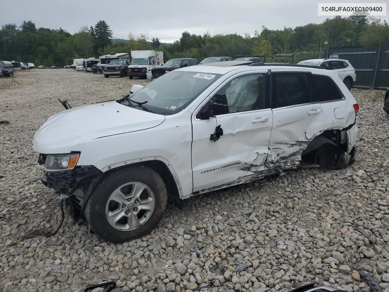 2014 Jeep Grand Cherokee Laredo VIN: 1C4RJFAGXEC109400 Lot: 70002744