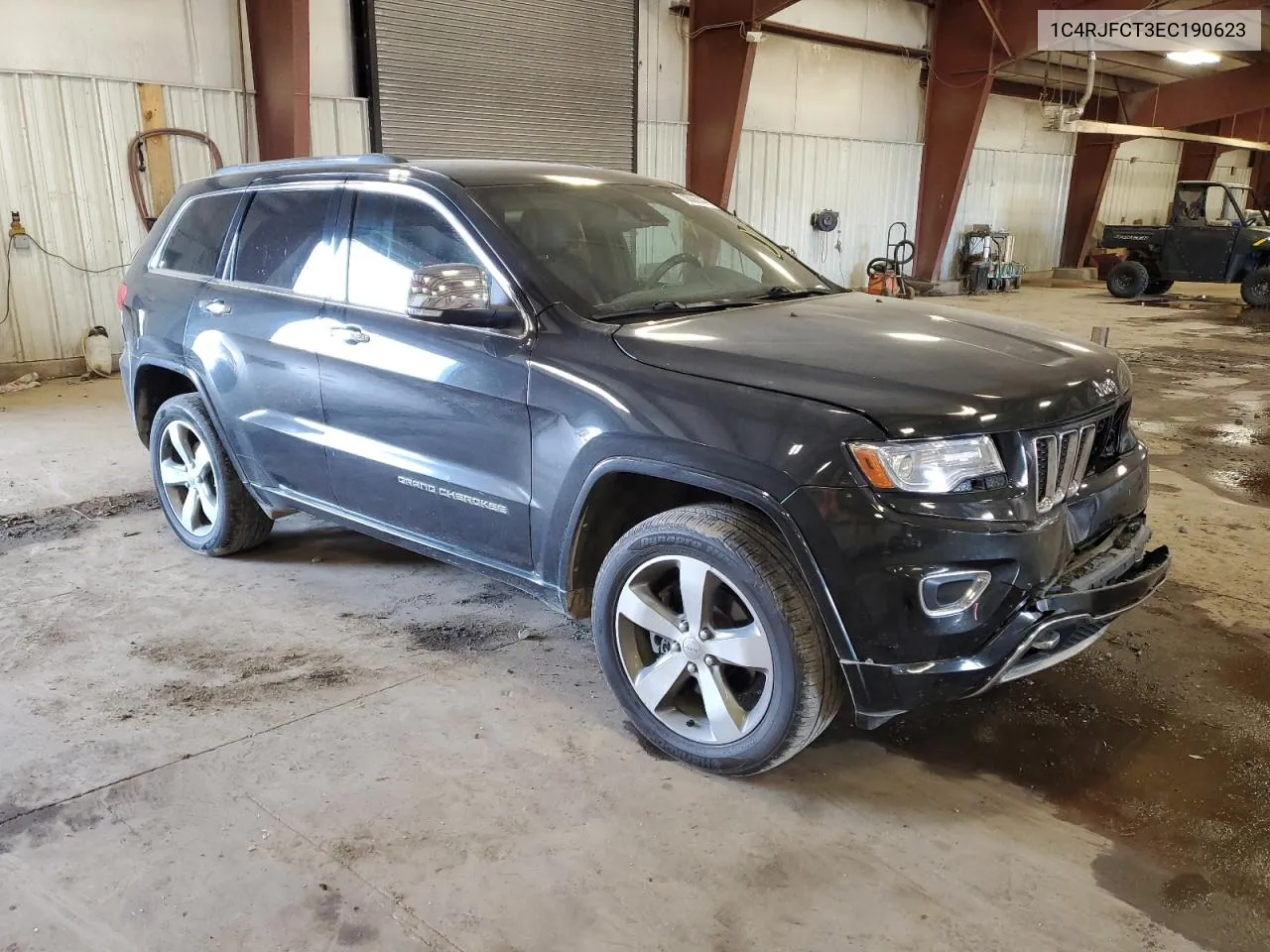 2014 Jeep Grand Cherokee Overland VIN: 1C4RJFCT3EC190623 Lot: 70006044