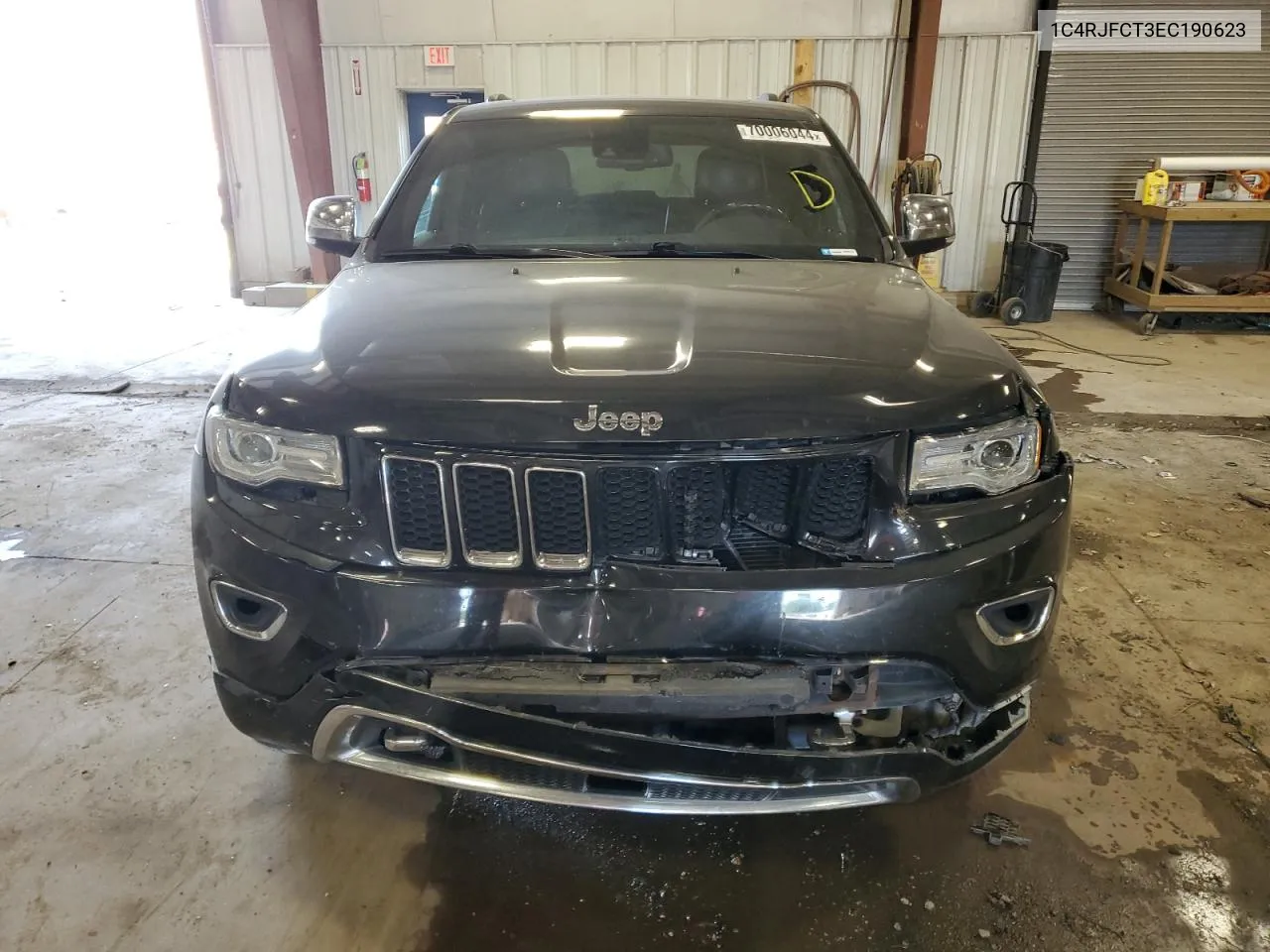 2014 Jeep Grand Cherokee Overland VIN: 1C4RJFCT3EC190623 Lot: 70006044