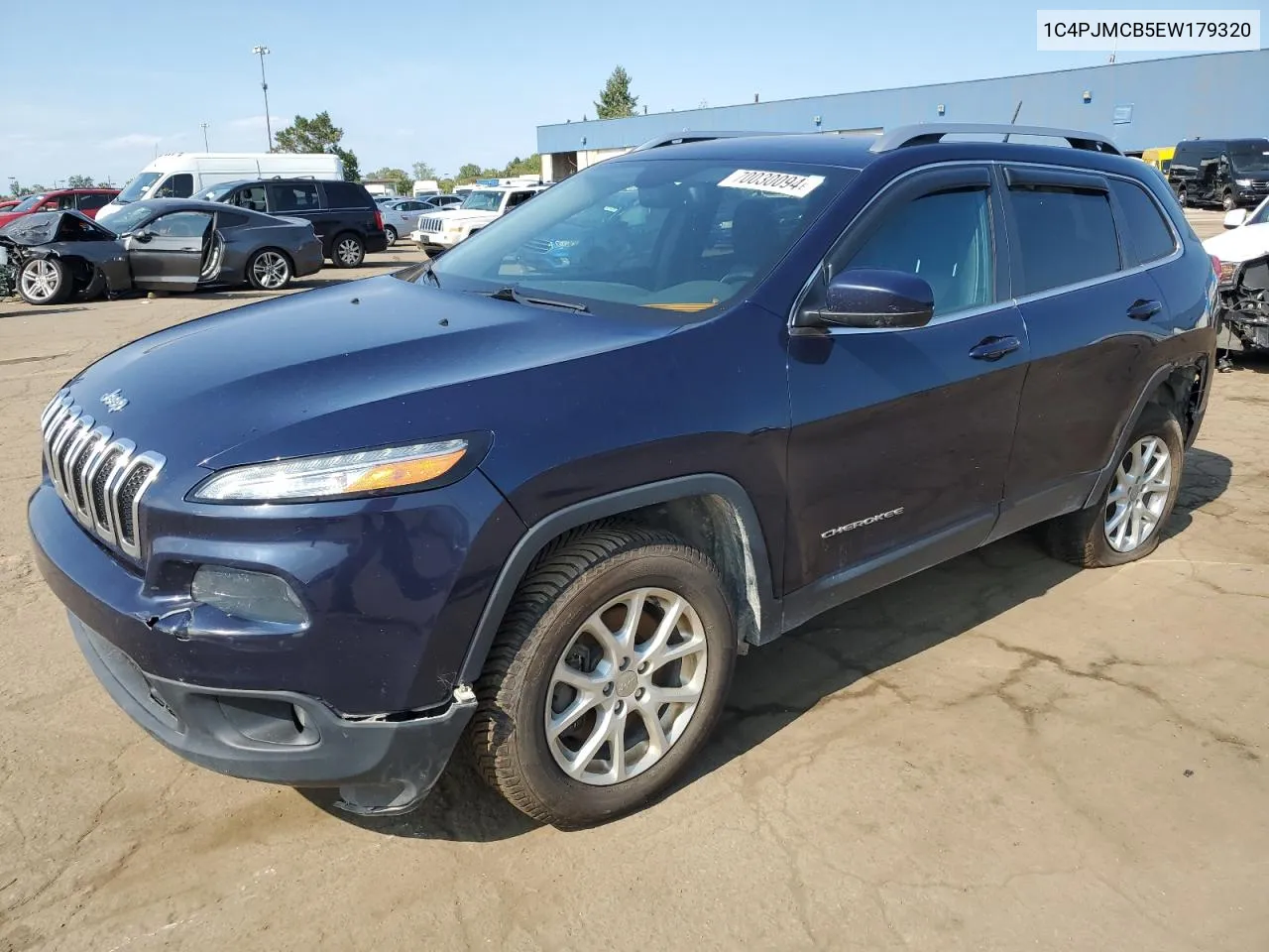 2014 Jeep Cherokee Latitude VIN: 1C4PJMCB5EW179320 Lot: 70030094