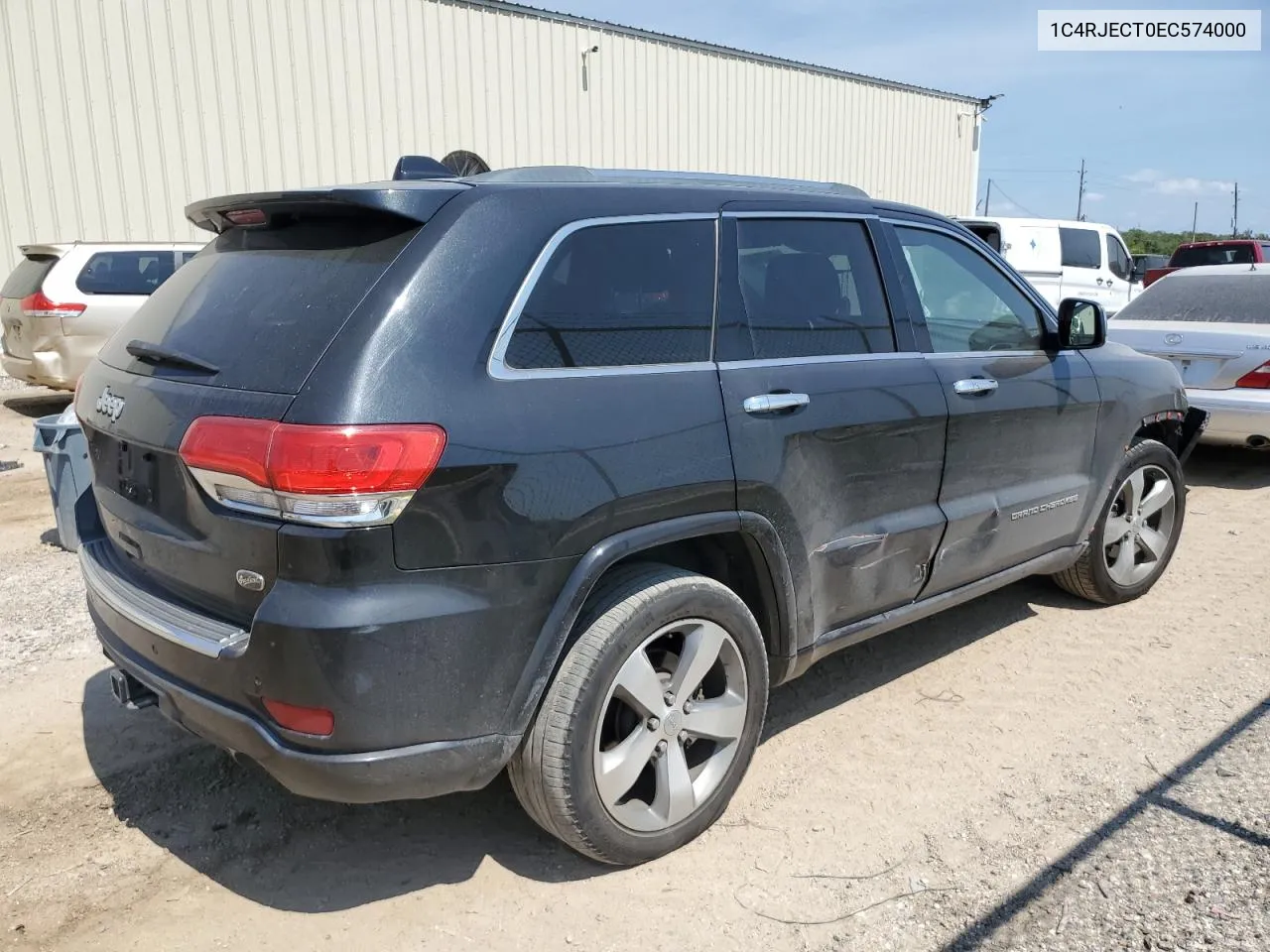 2014 Jeep Grand Cherokee Overland VIN: 1C4RJECT0EC574000 Lot: 70054804