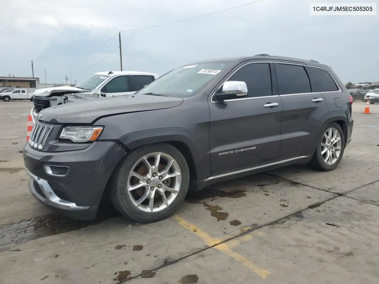 2014 Jeep Grand Cherokee Summit VIN: 1C4RJFJM5EC505305 Lot: 70258074