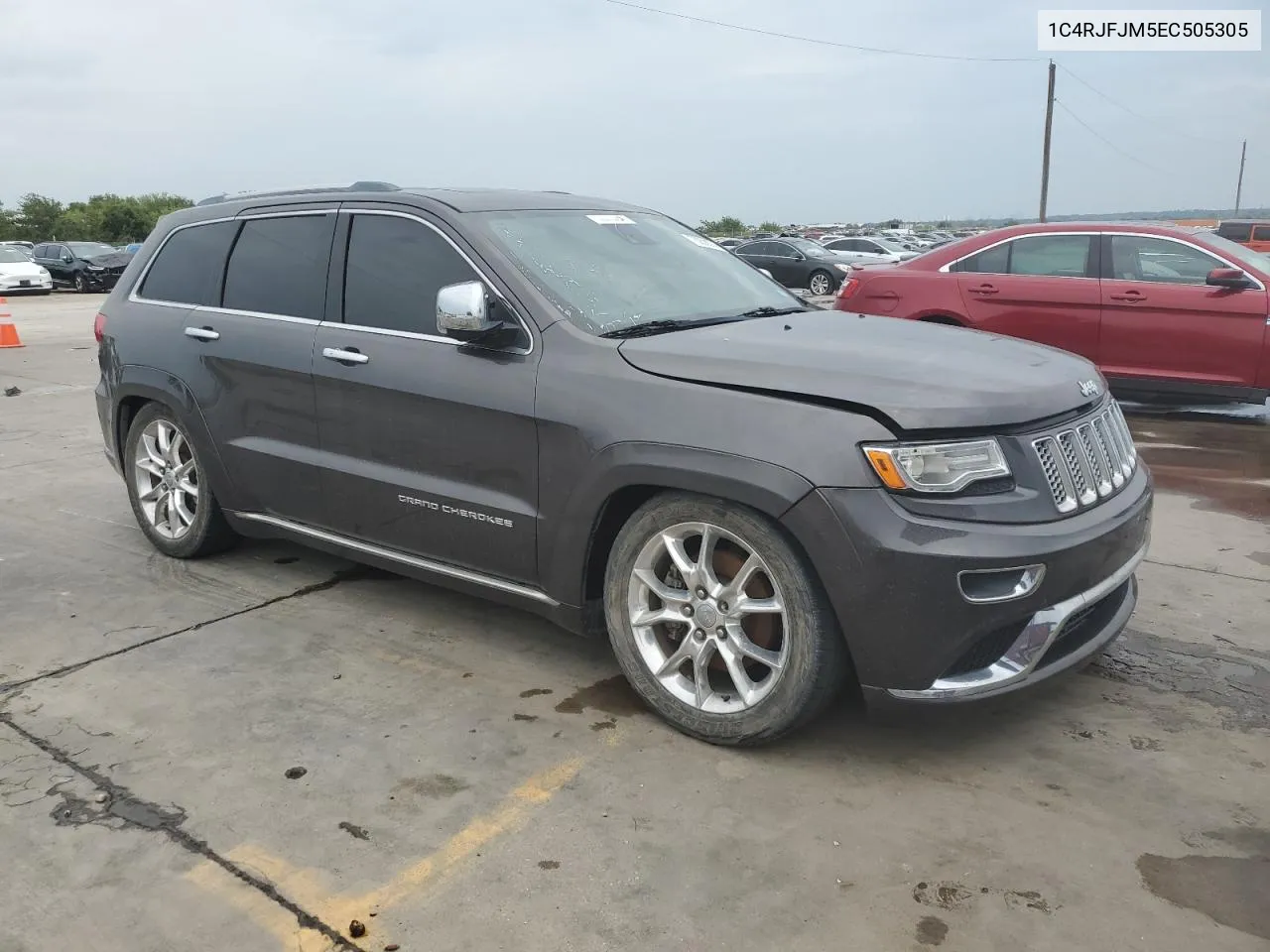 2014 Jeep Grand Cherokee Summit VIN: 1C4RJFJM5EC505305 Lot: 70258074