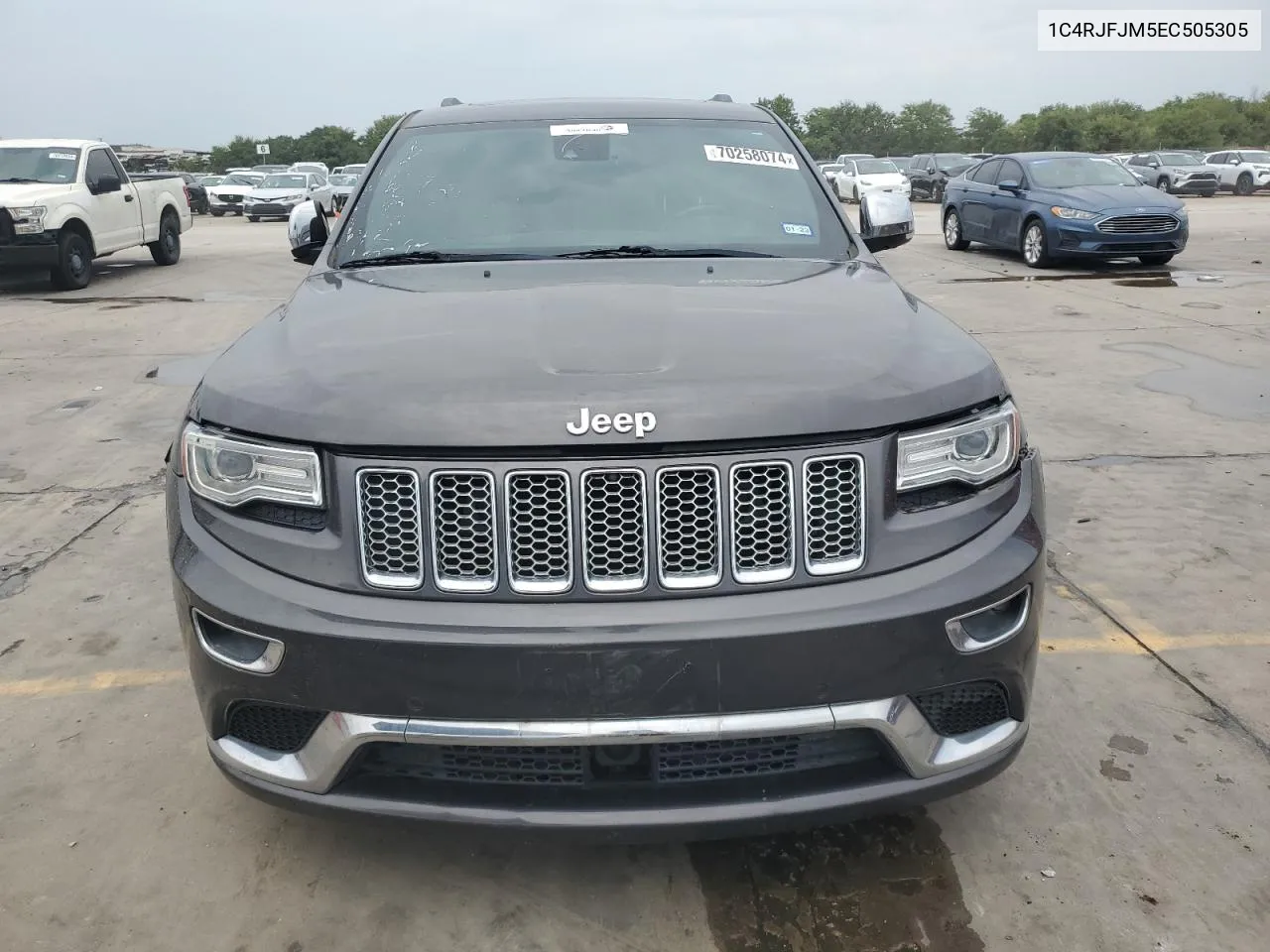 2014 Jeep Grand Cherokee Summit VIN: 1C4RJFJM5EC505305 Lot: 70258074