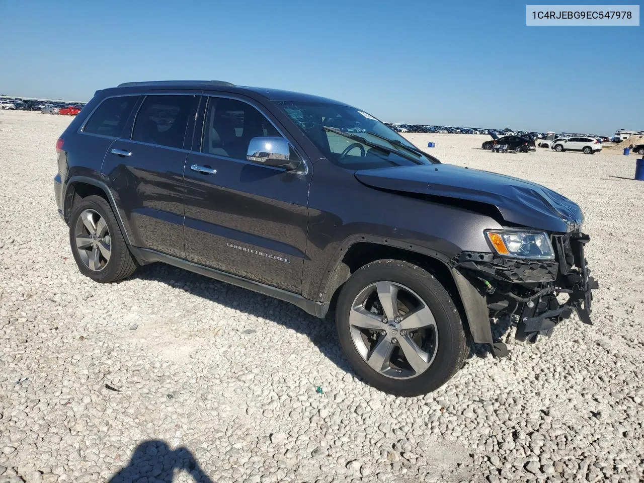 2014 Jeep Grand Cherokee Limited VIN: 1C4RJEBG9EC547978 Lot: 70330104