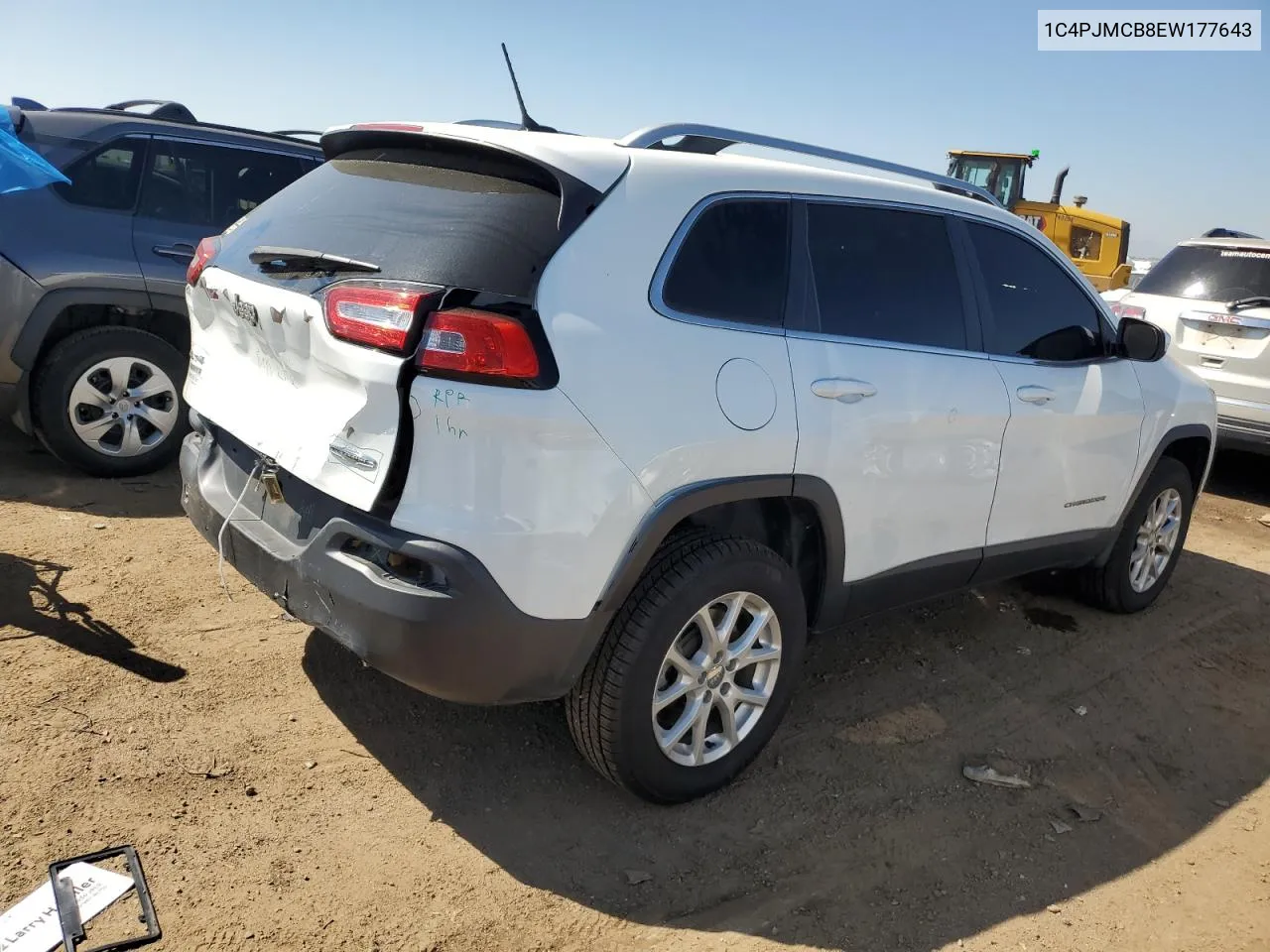 2014 Jeep Cherokee Latitude VIN: 1C4PJMCB8EW177643 Lot: 70330334