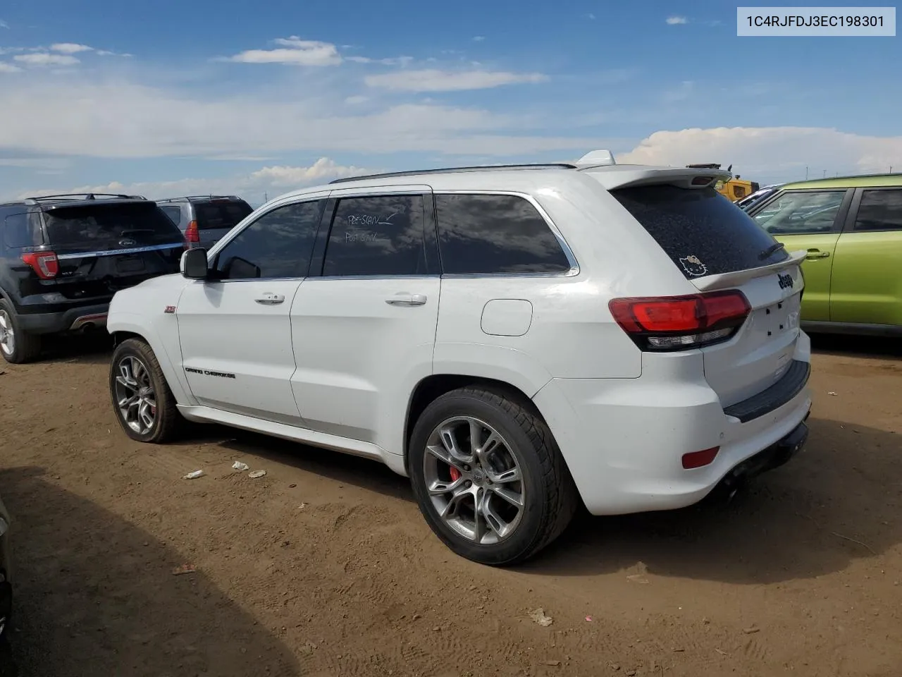 2014 Jeep Grand Cherokee Srt-8 VIN: 1C4RJFDJ3EC198301 Lot: 70330794