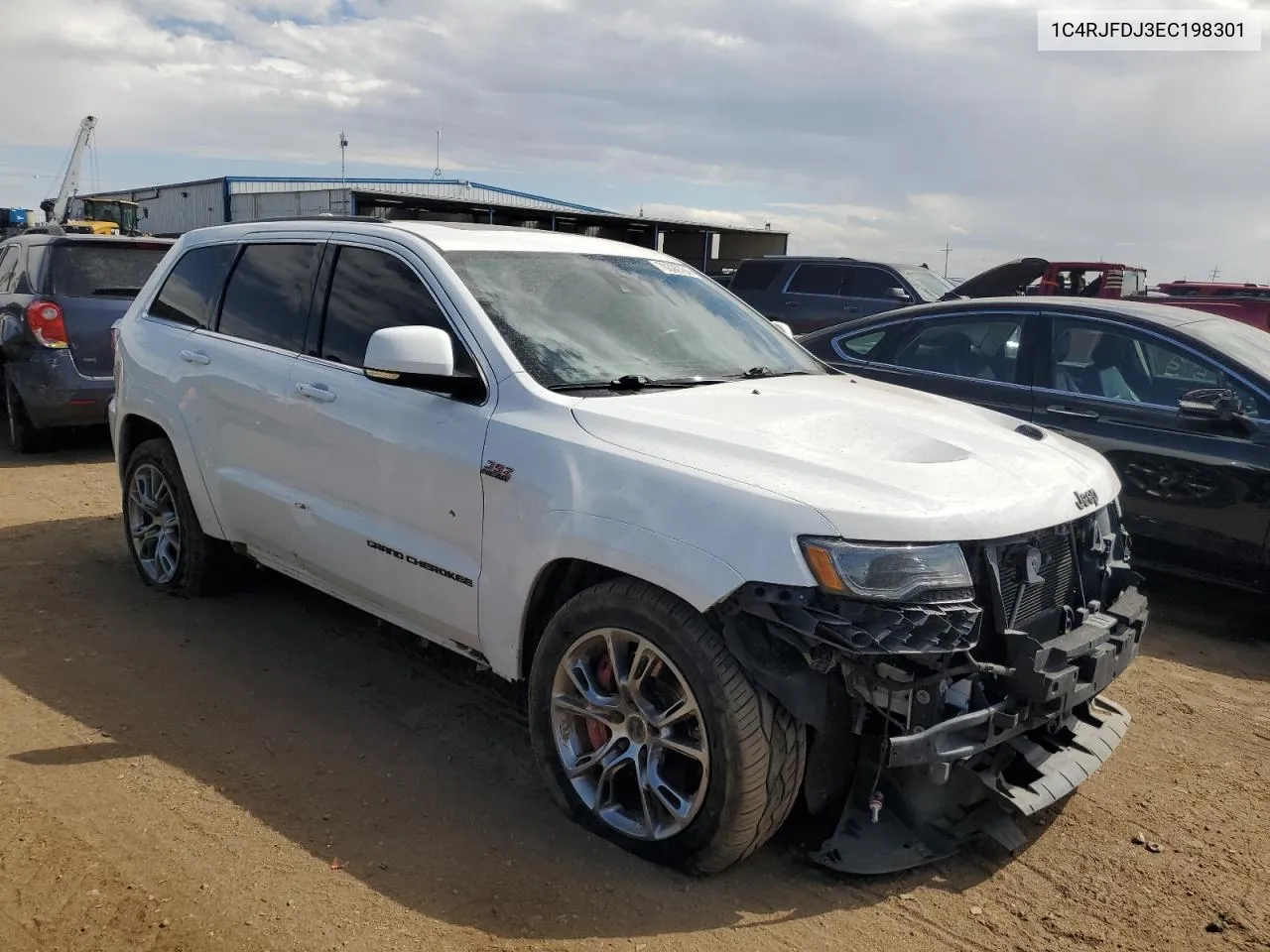 2014 Jeep Grand Cherokee Srt-8 VIN: 1C4RJFDJ3EC198301 Lot: 70330794