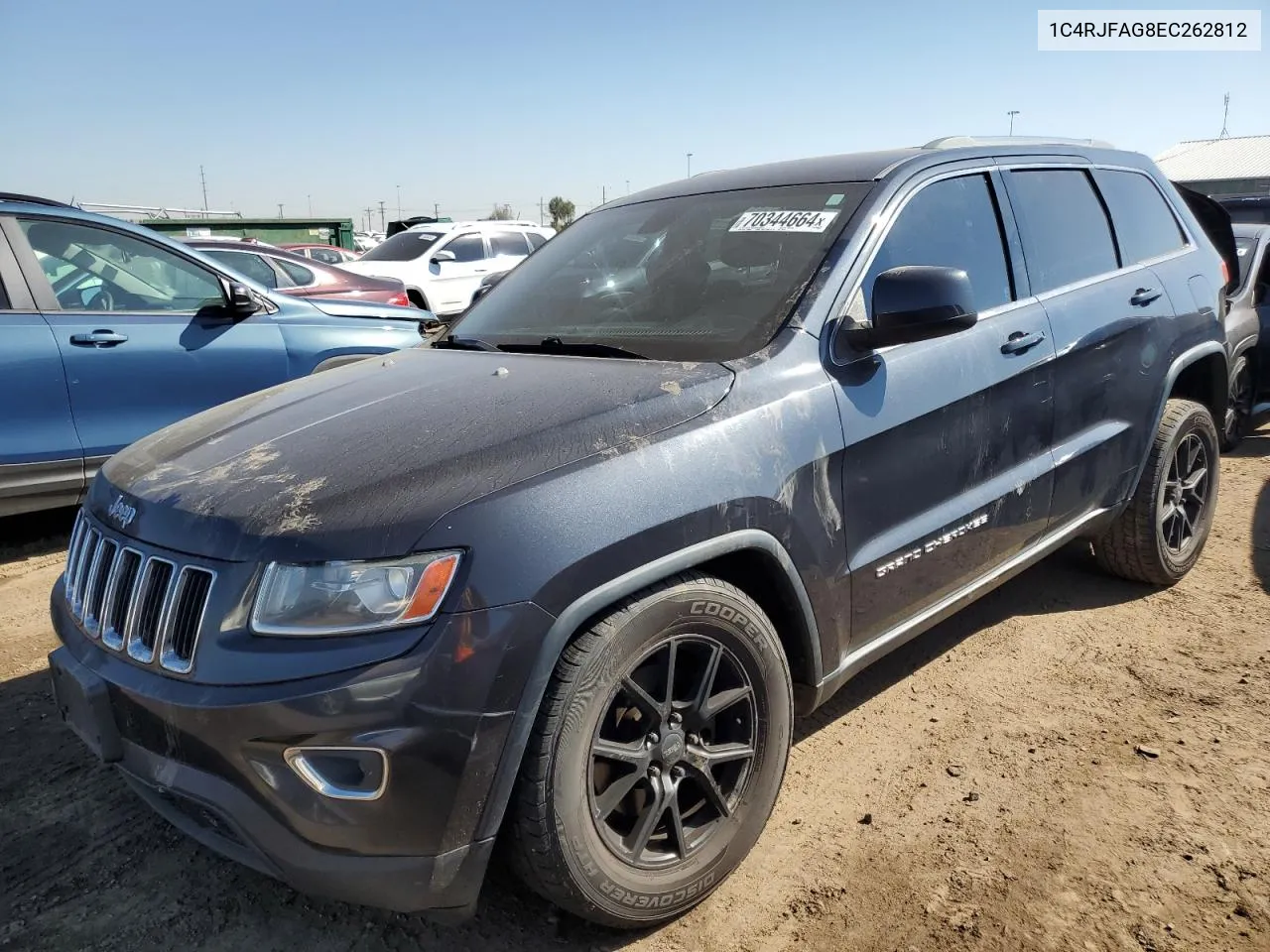 2014 Jeep Grand Cherokee Laredo VIN: 1C4RJFAG8EC262812 Lot: 70344664