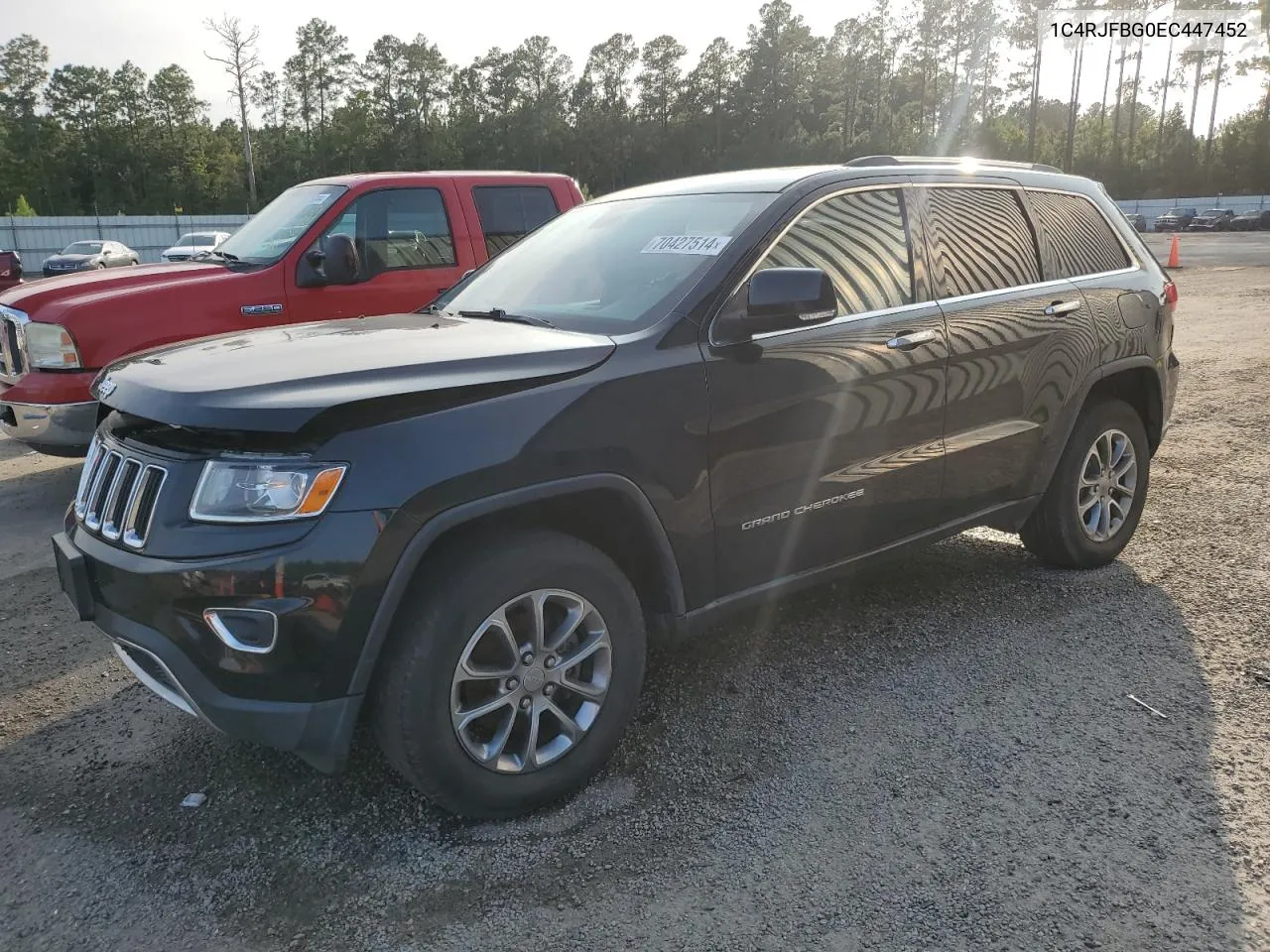 2014 Jeep Grand Cherokee Limited VIN: 1C4RJFBG0EC447452 Lot: 70427514