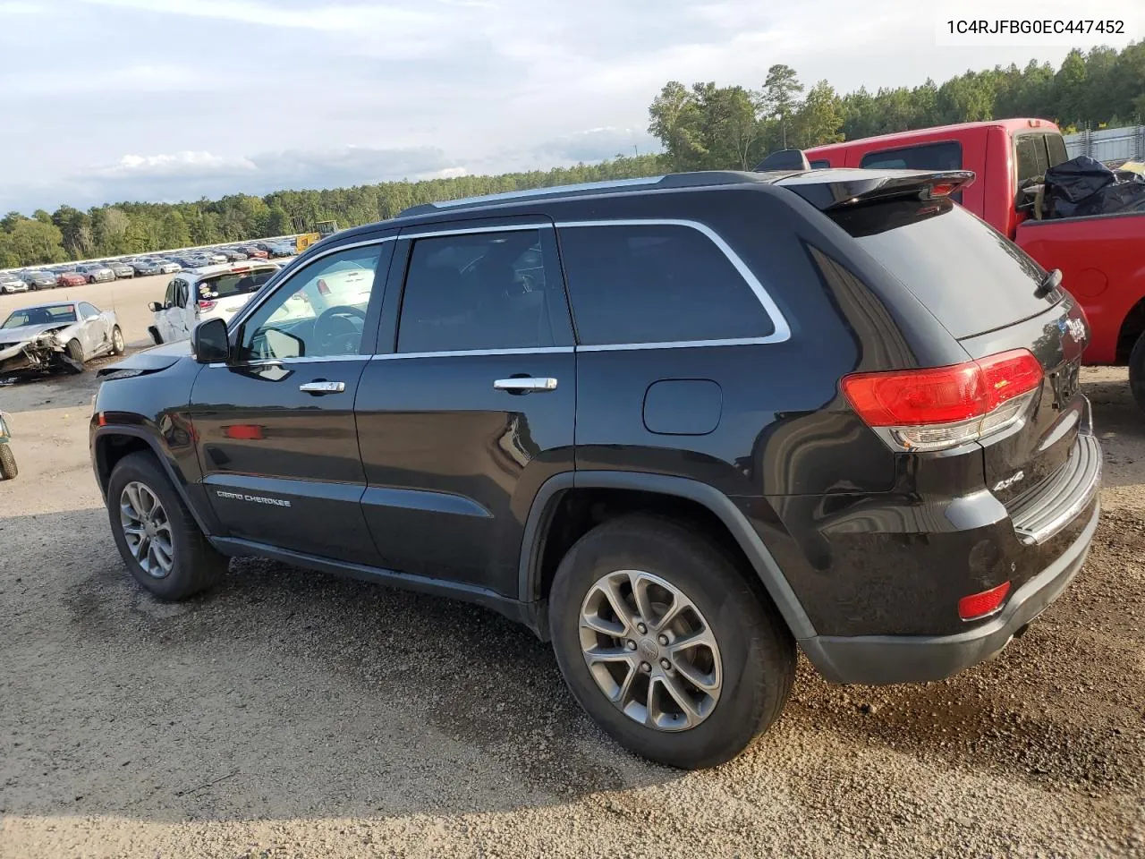 2014 Jeep Grand Cherokee Limited VIN: 1C4RJFBG0EC447452 Lot: 70427514